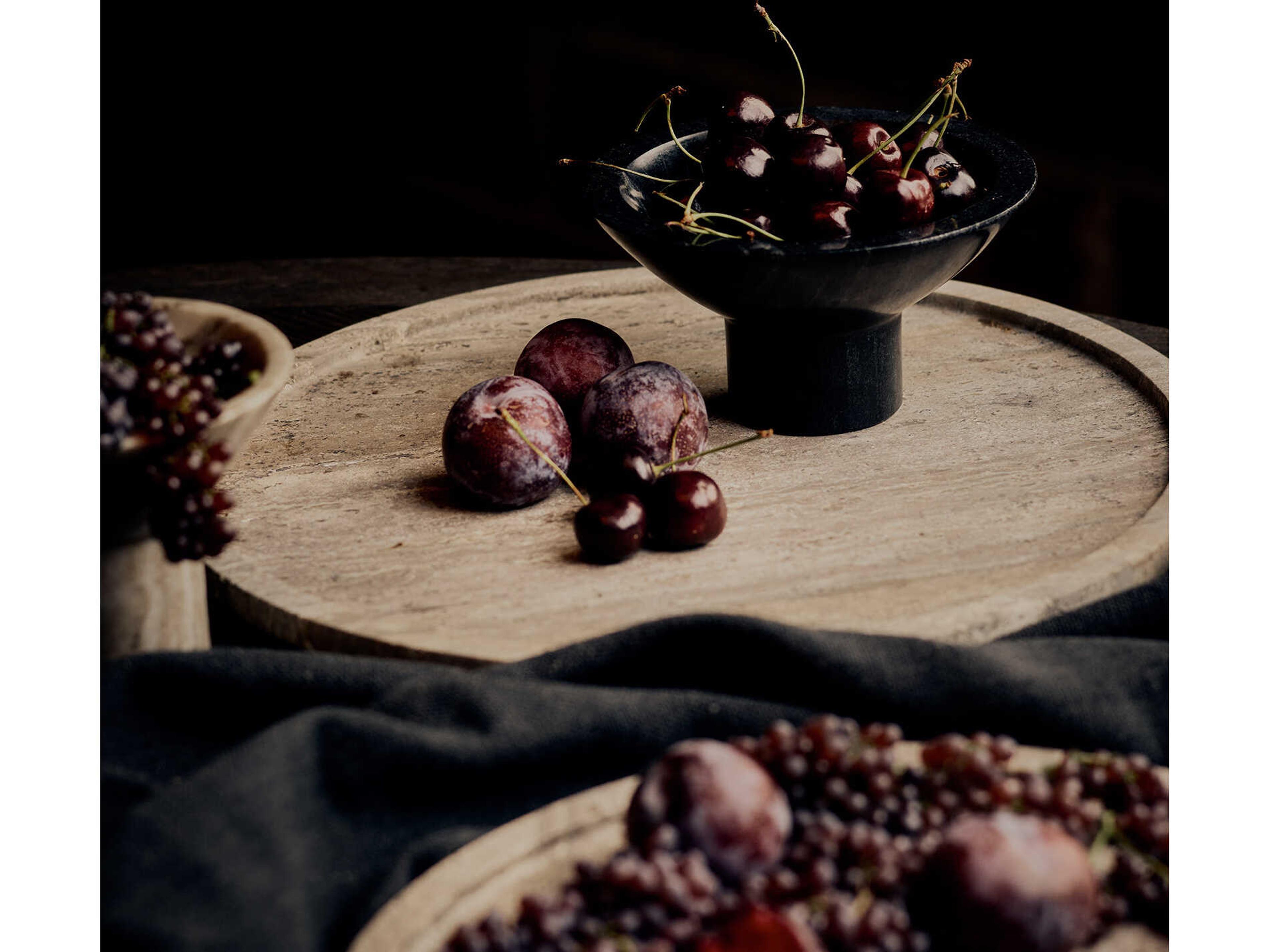 Regina Andrew Martini Black Decorative Plate