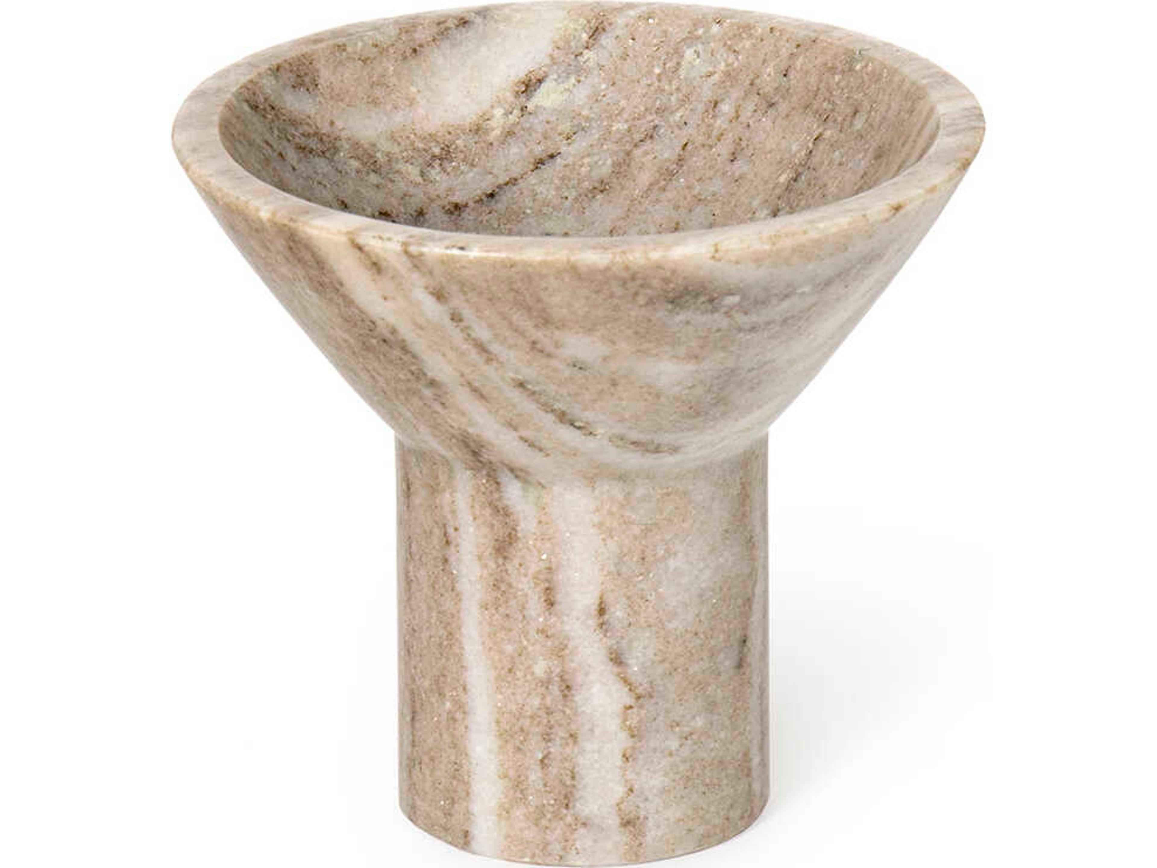 Martini Grey Decorative Plate Tall