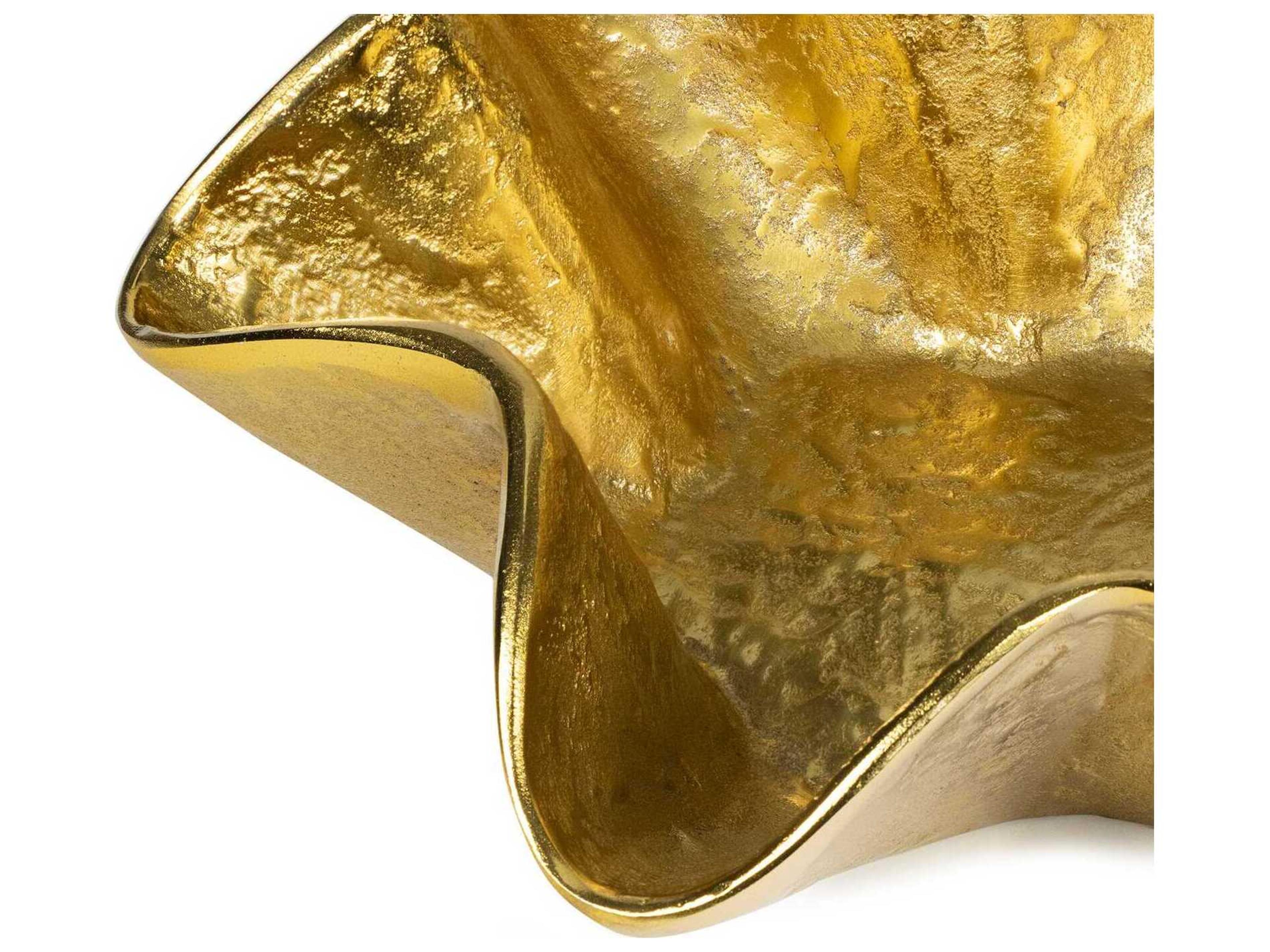 Regina Andrew Pedicoat Brass Decorative Bowl