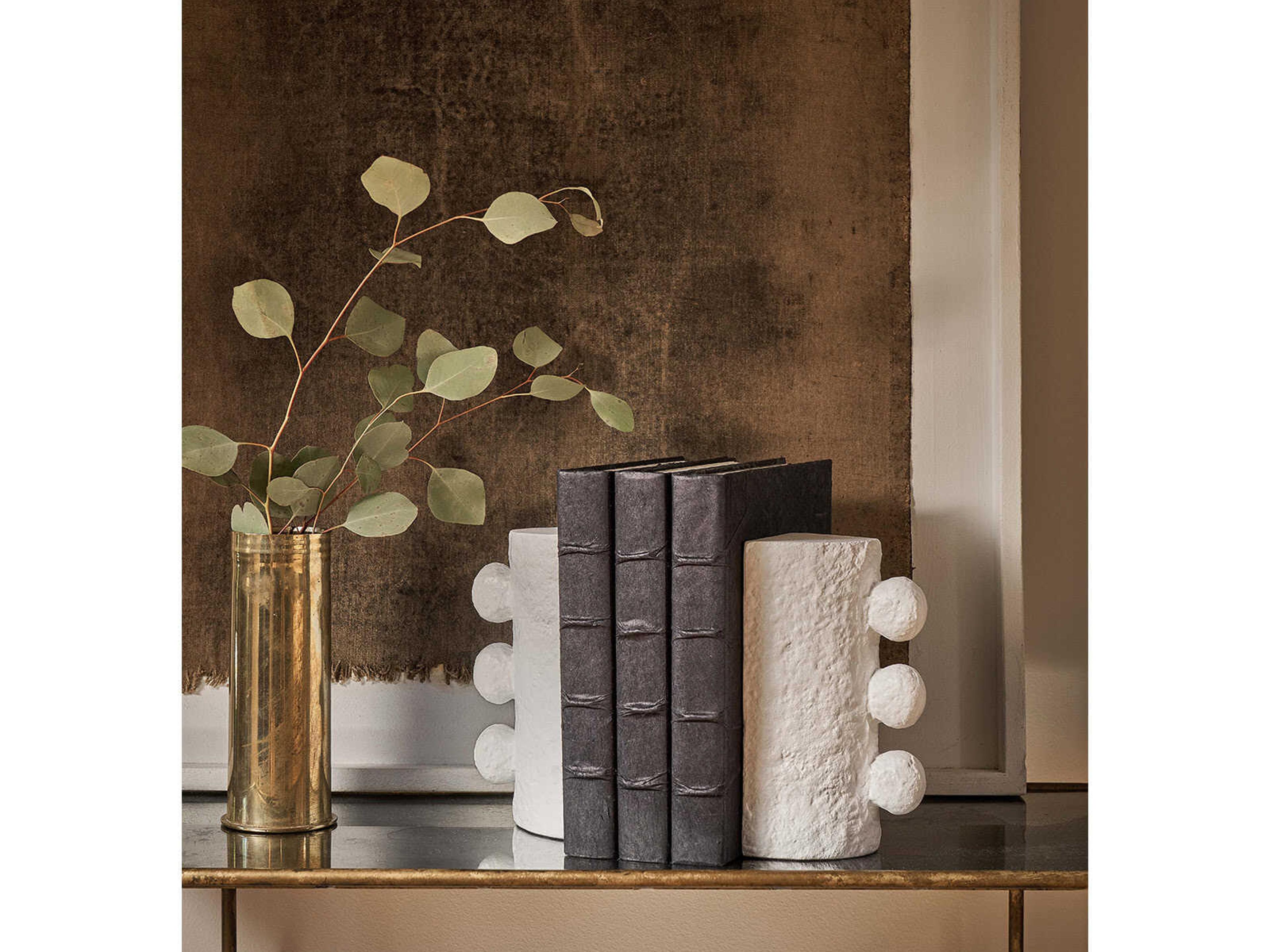 Regina Andrew Sanya White Bookend Set