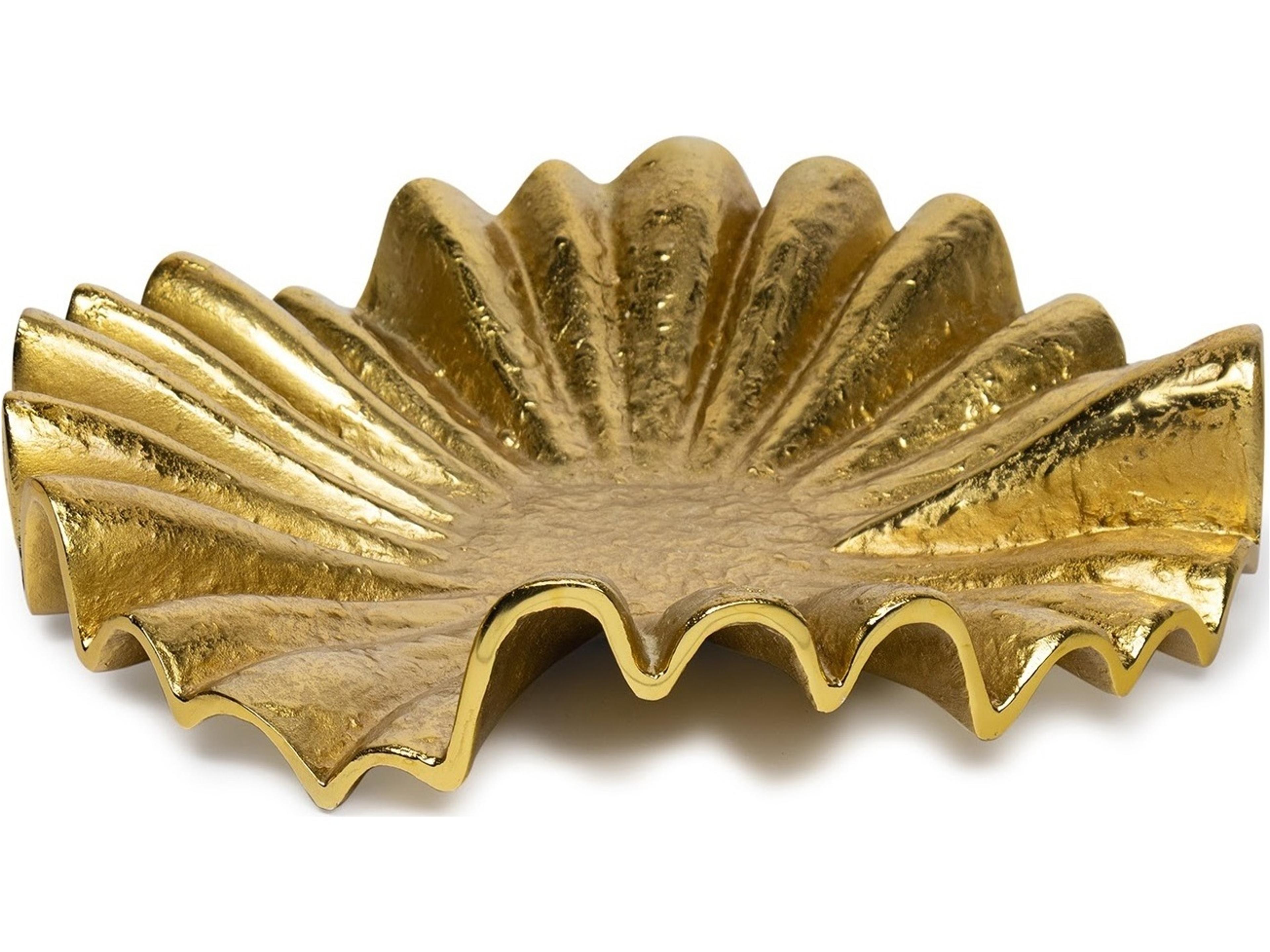 Soleil Brass Decorative Plate