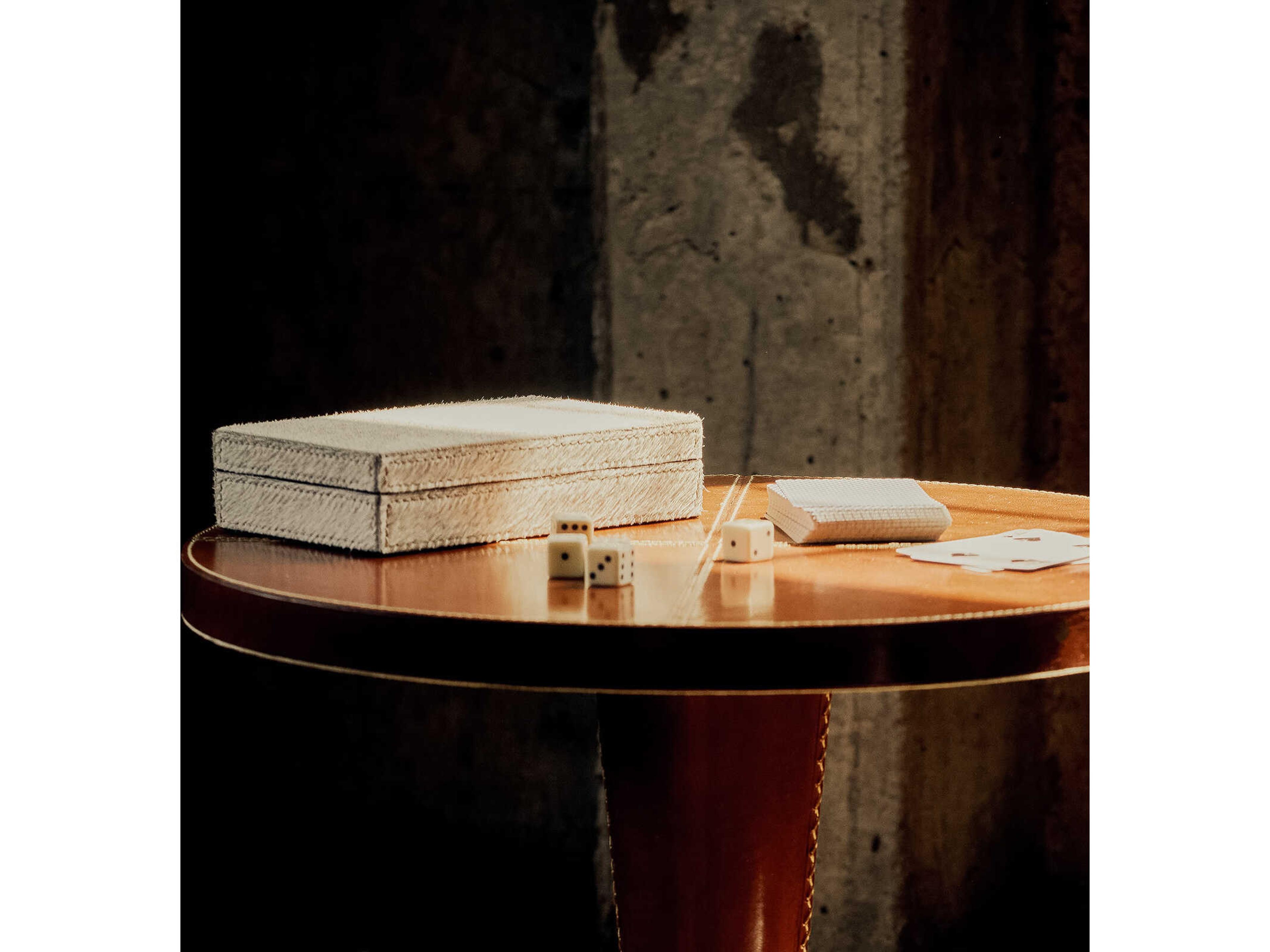 Regina Andrew Andres Hair on Hide Grey Storage Case