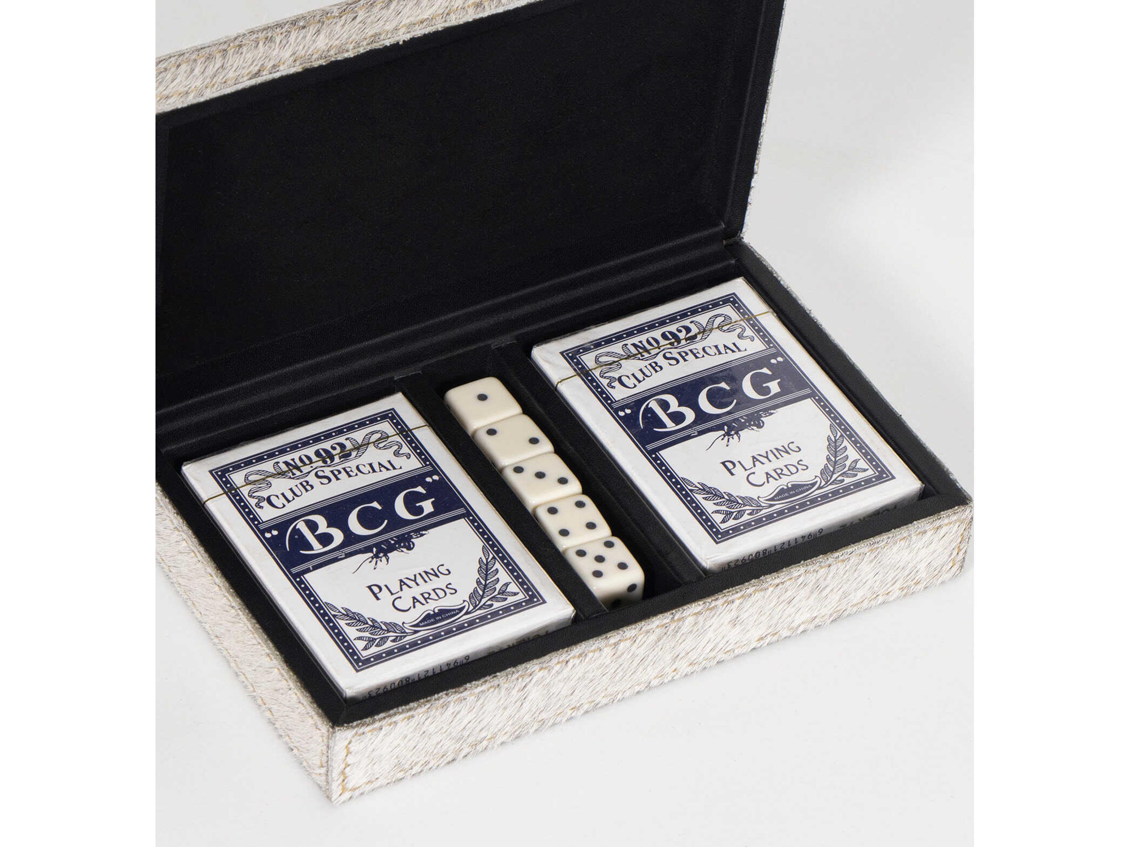 Regina Andrew Andres Hair on Hide Grey Storage Case