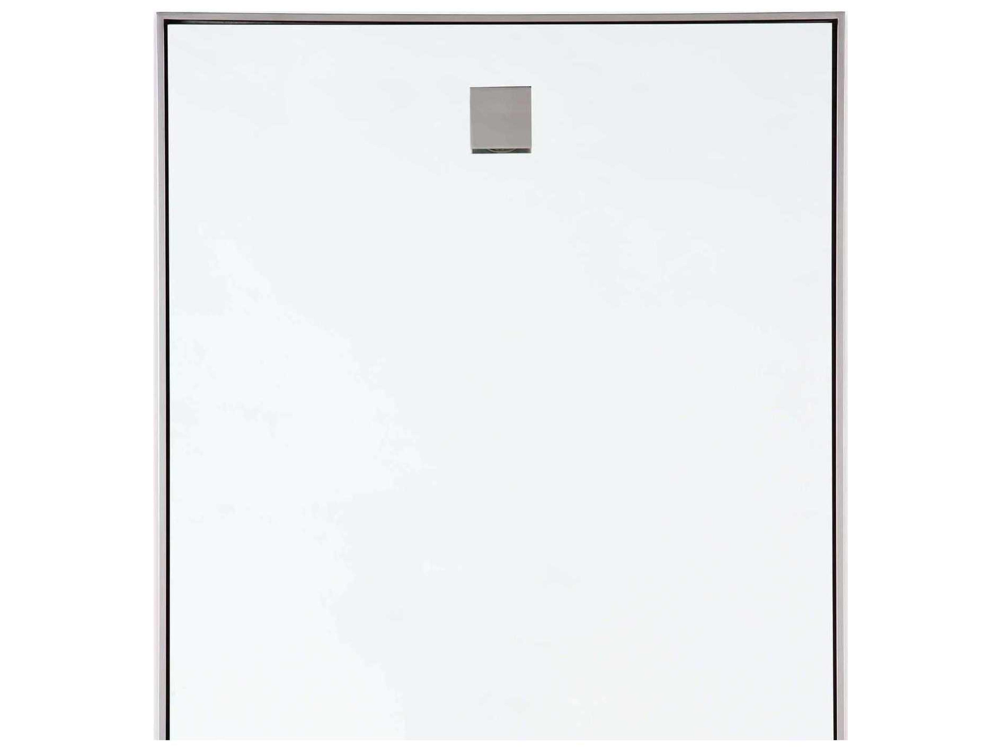 Regina Andrew Polished Nickel Rectangular Wall Mirror