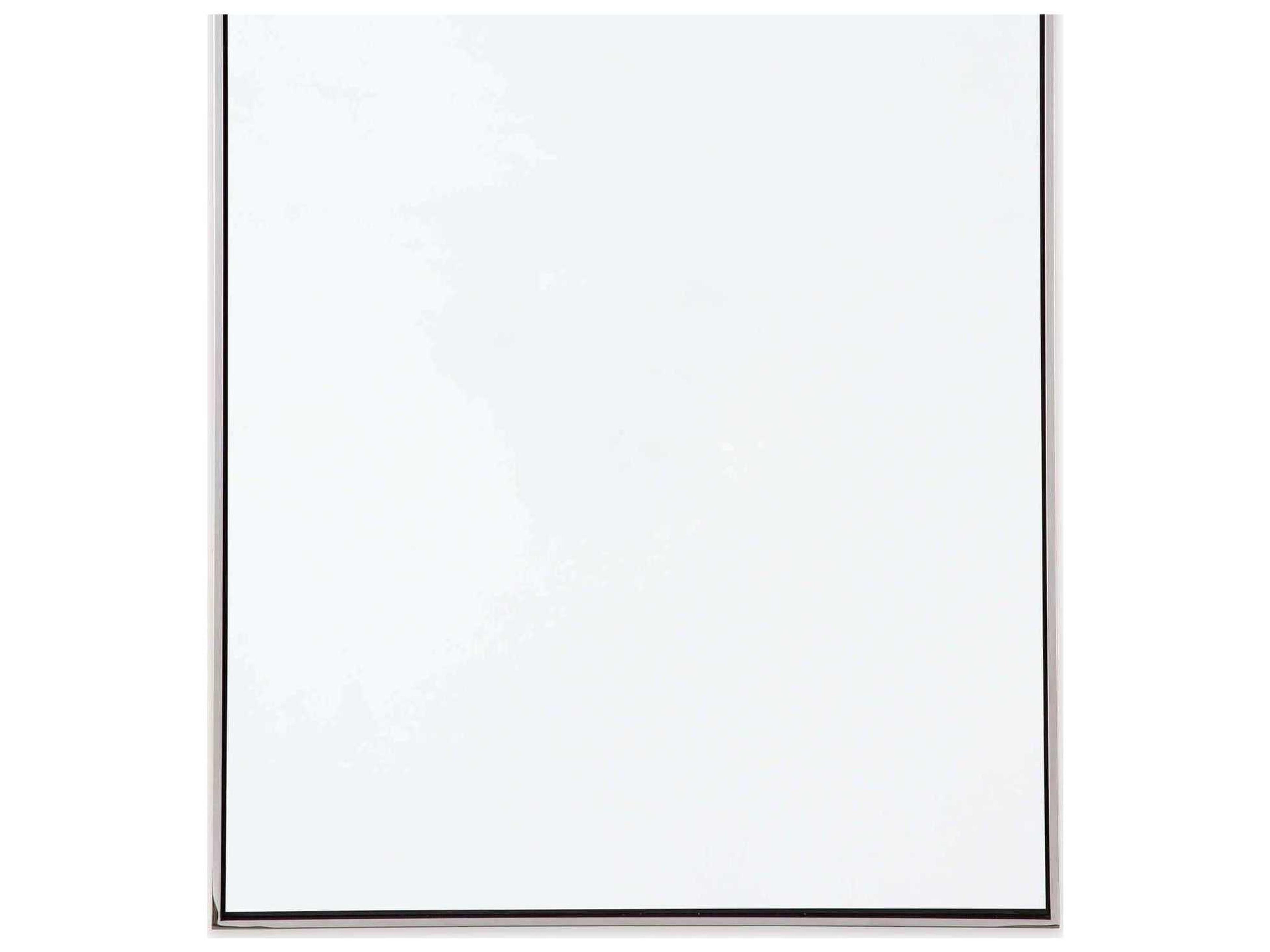 Regina Andrew Polished Nickel Rectangular Wall Mirror