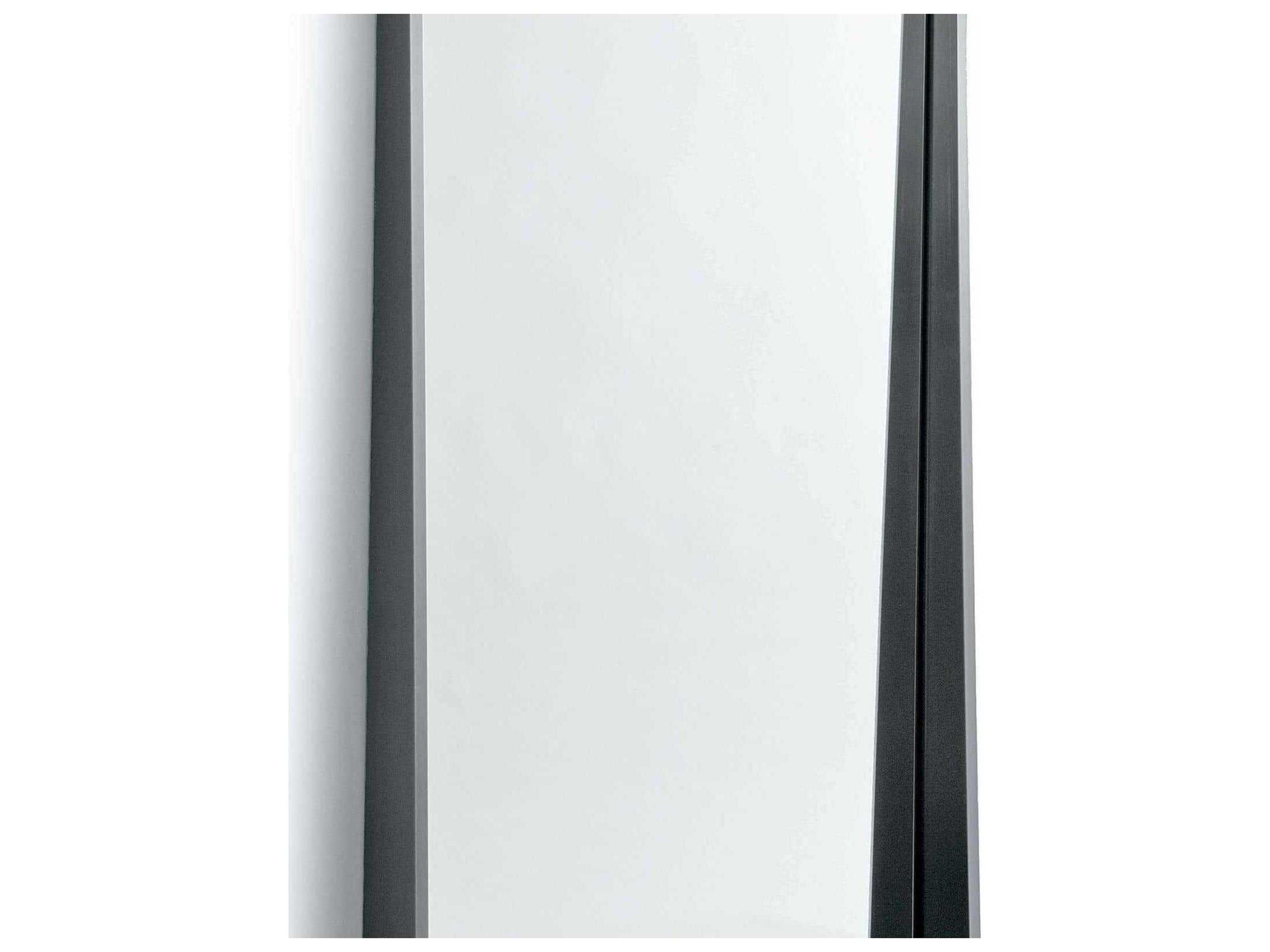 Regina Andrew Gunner Blackened Steel Rectangular Wall Mirror