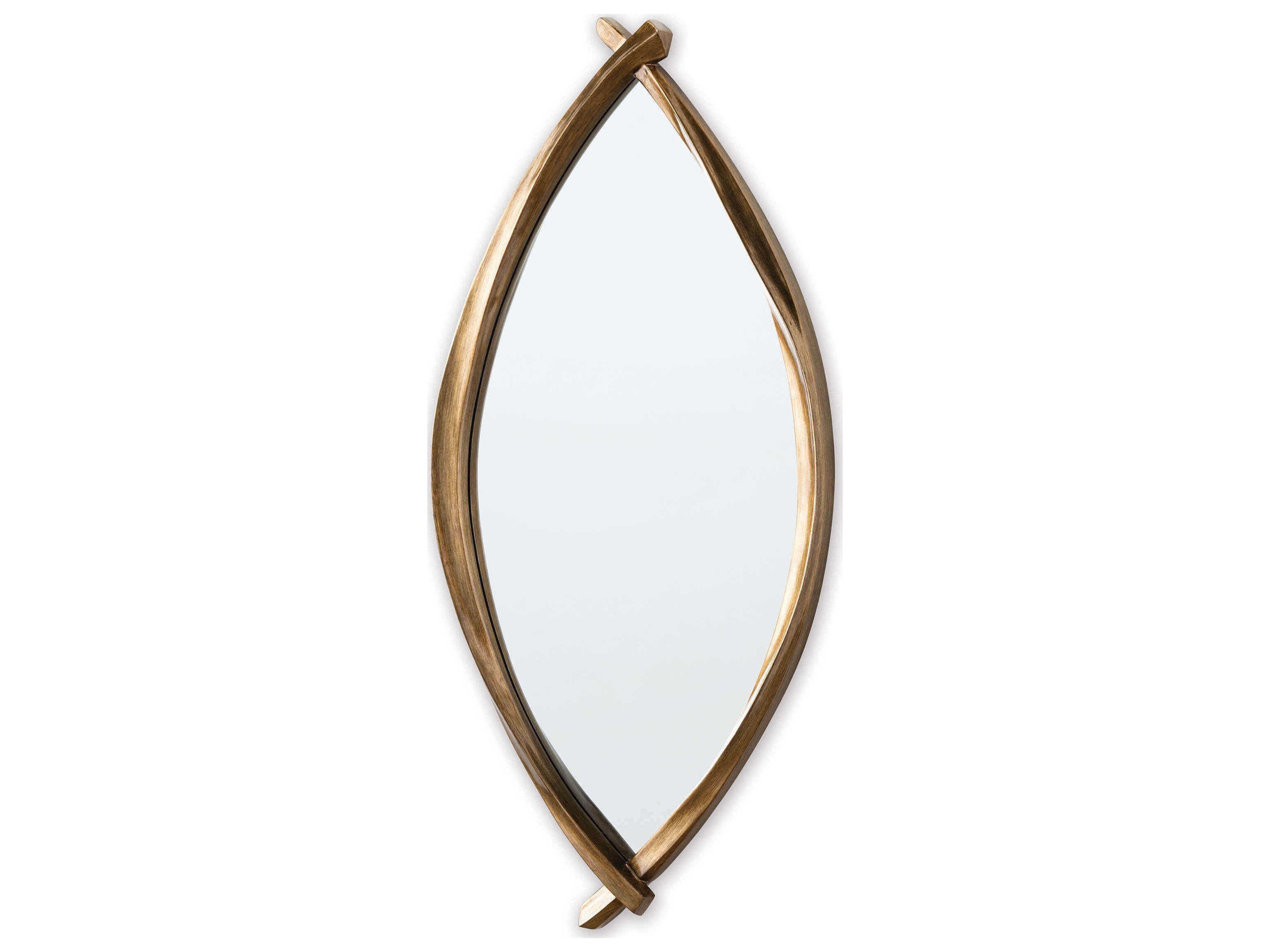 Regina Andrew Arbre Antique Gold Leaf Vertical Wall Mirror