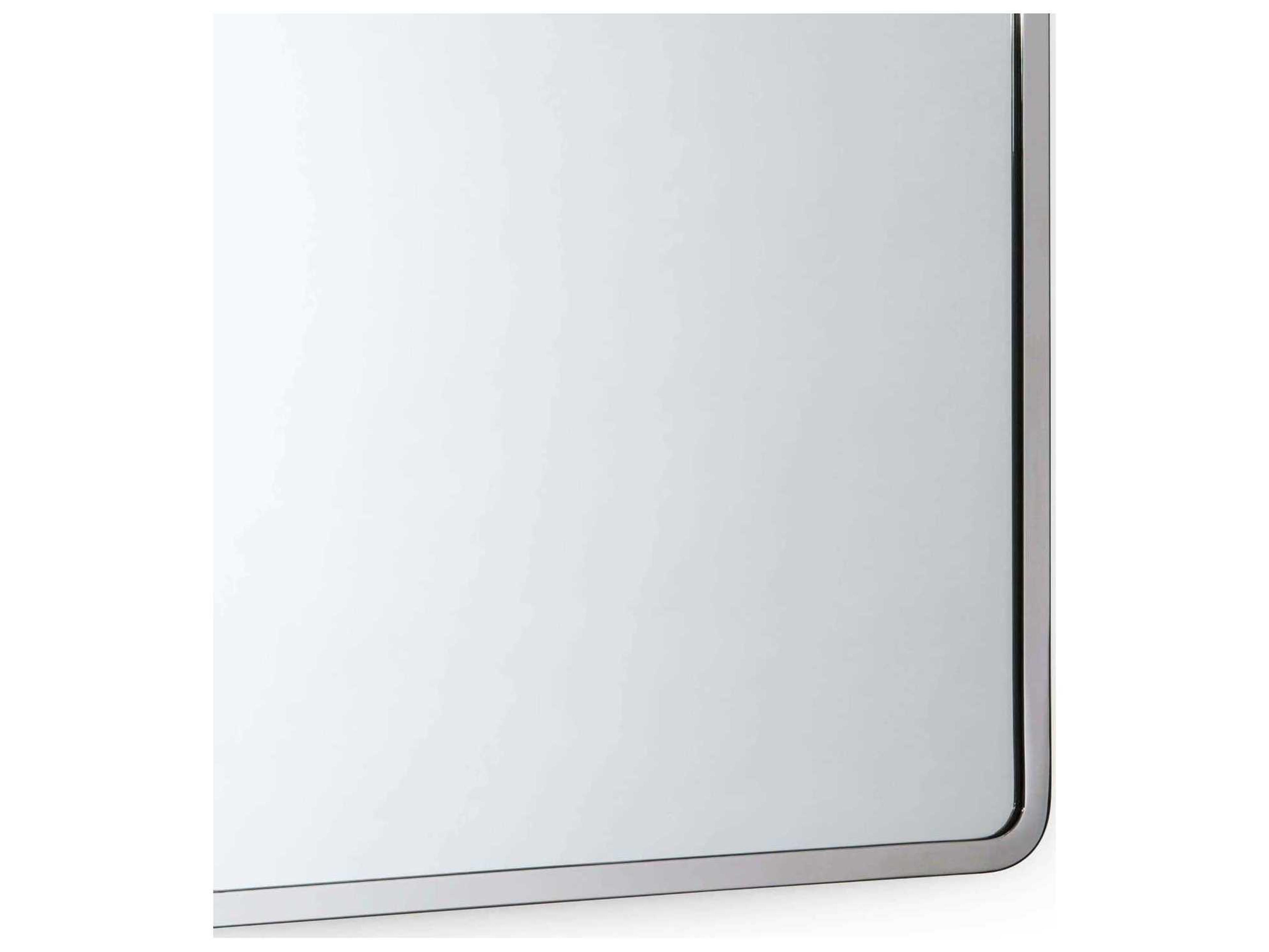 Regina Andrew Cloak Polished Nickel Vertical Wall Mirror