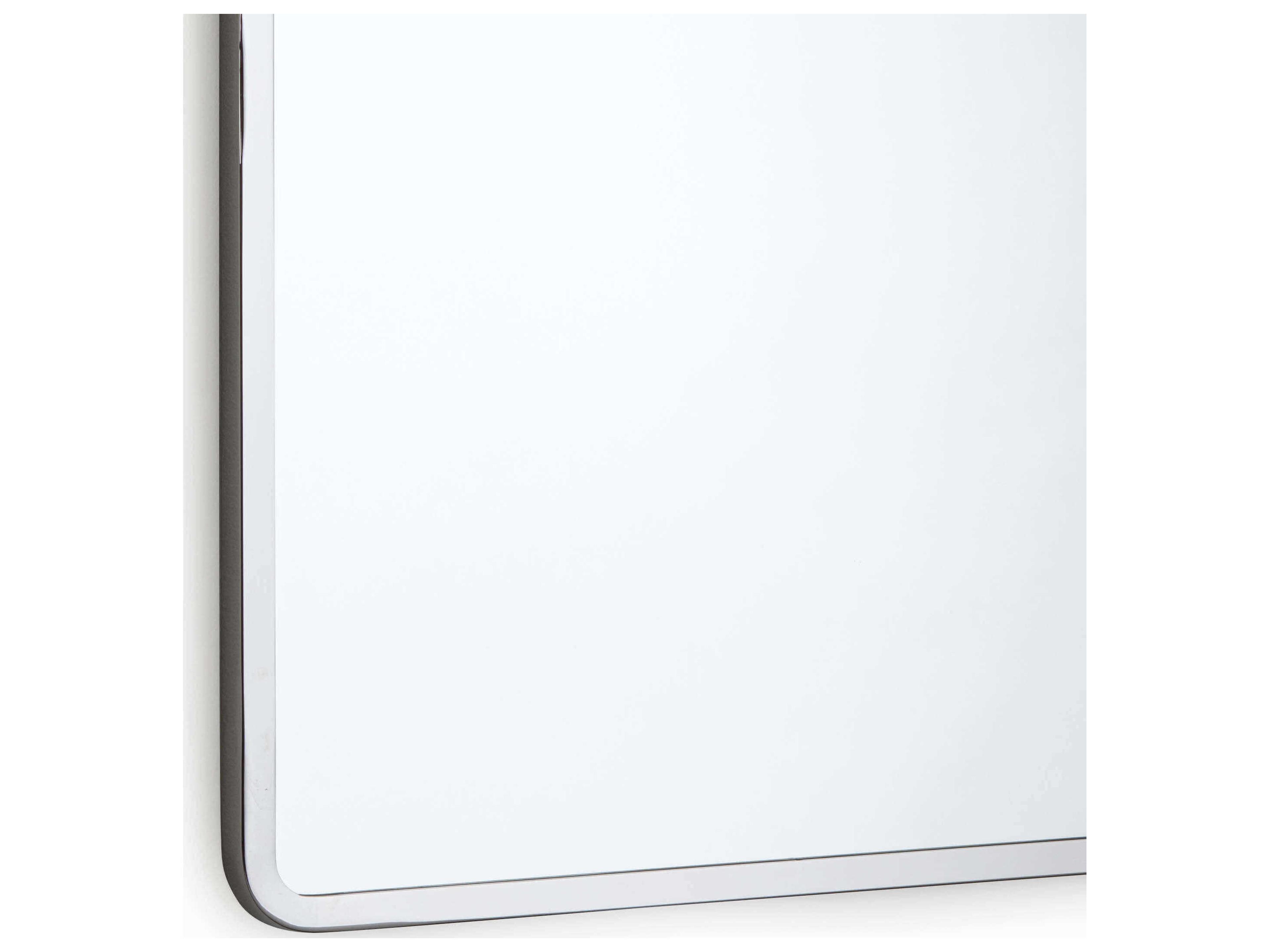 Regina Andrew Cloak Polished Nickel Vertical Wall Mirror