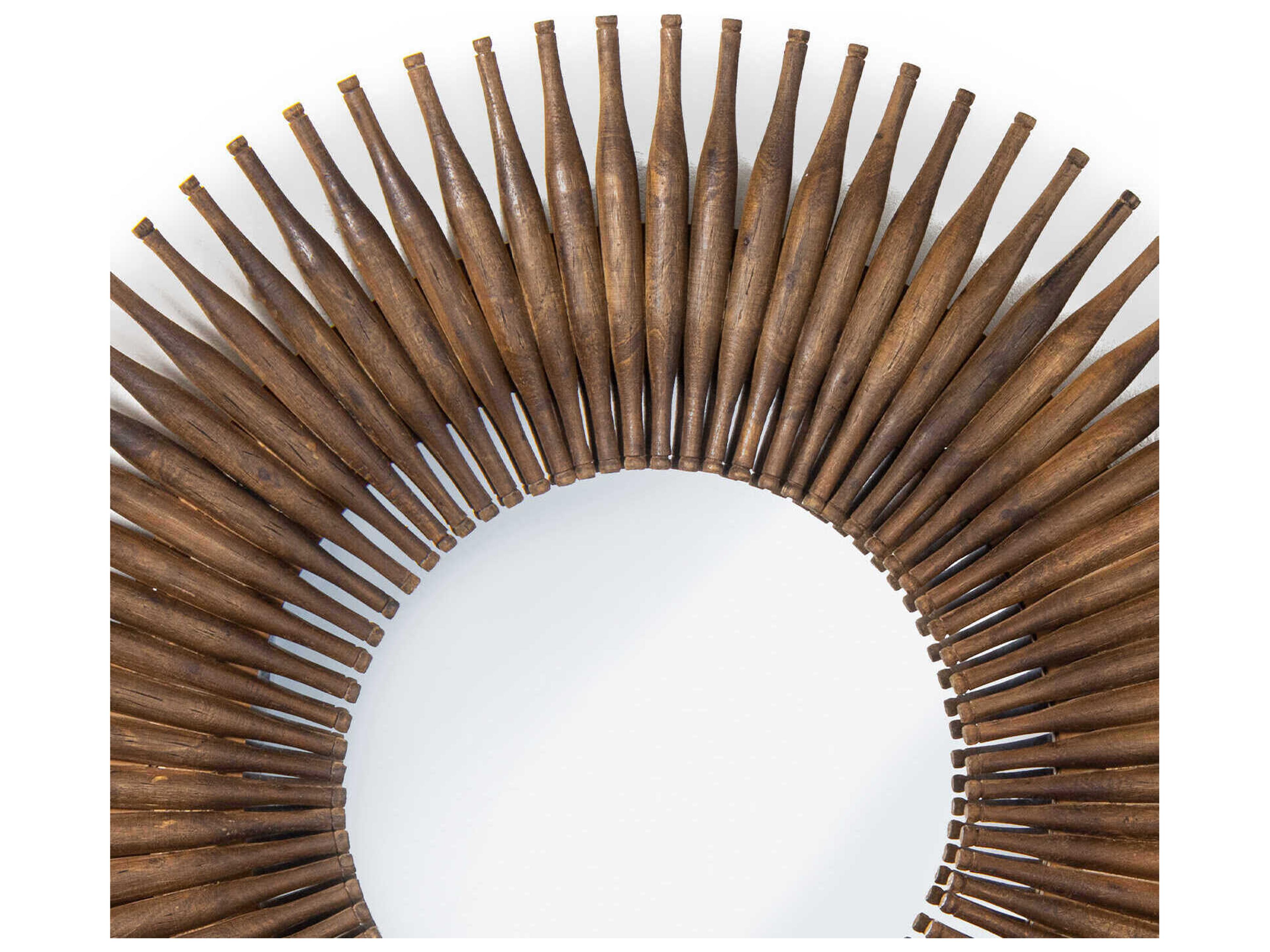 Regina Andrew Natural Round Wall Mirror