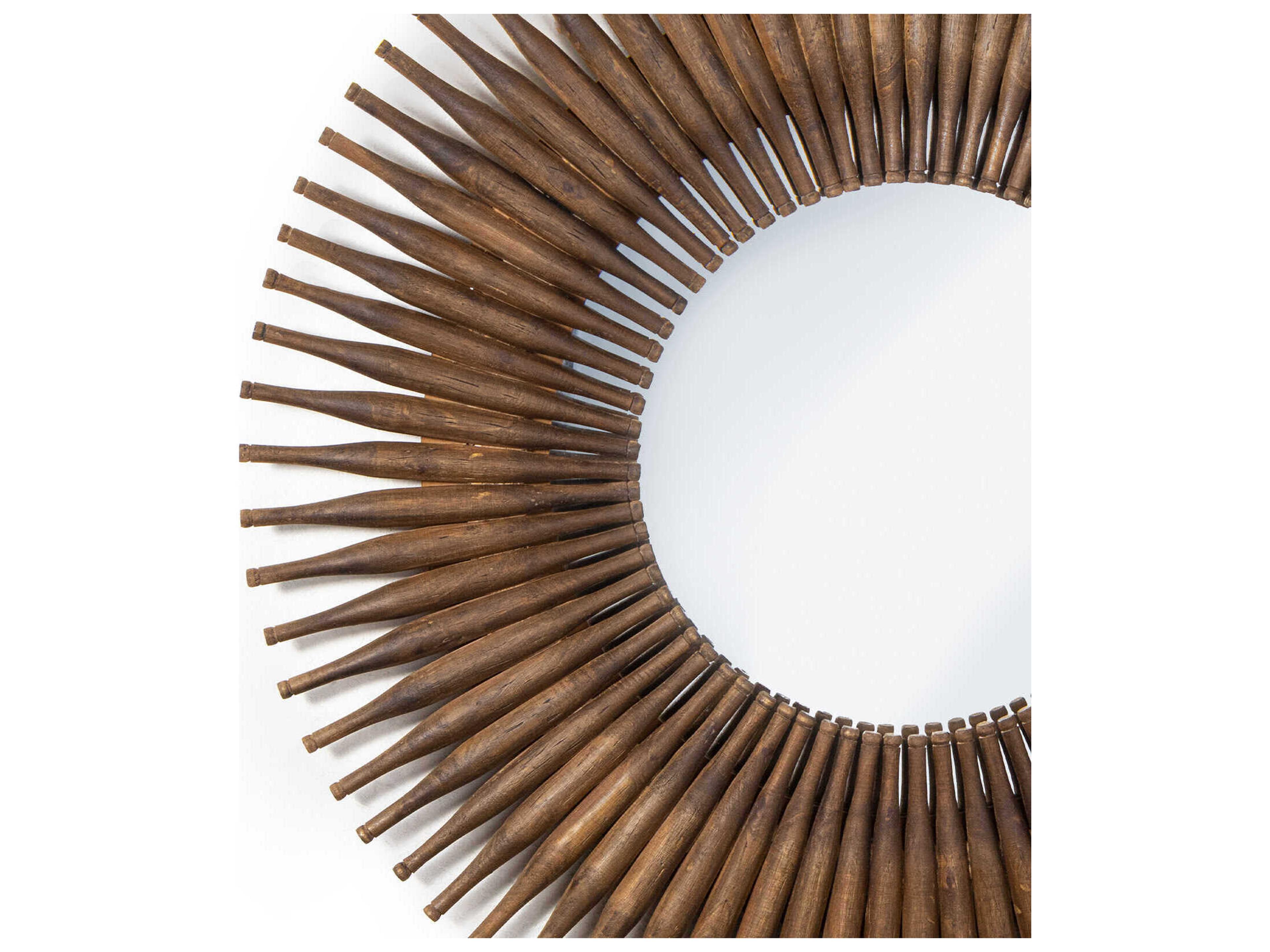 Regina Andrew Natural Round Wall Mirror