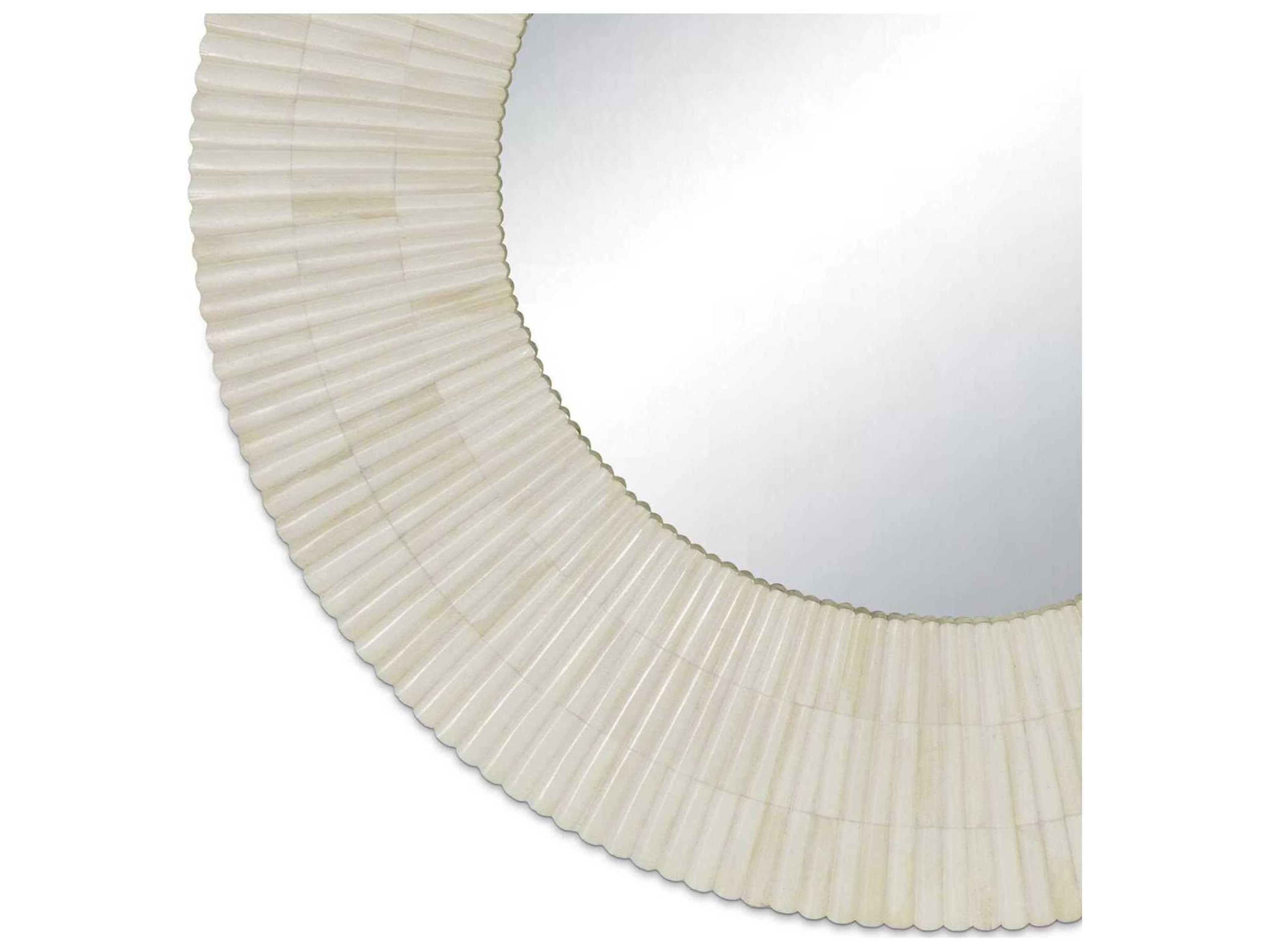 Regina Andrew Mirabelle Round Natural Wall Mirror