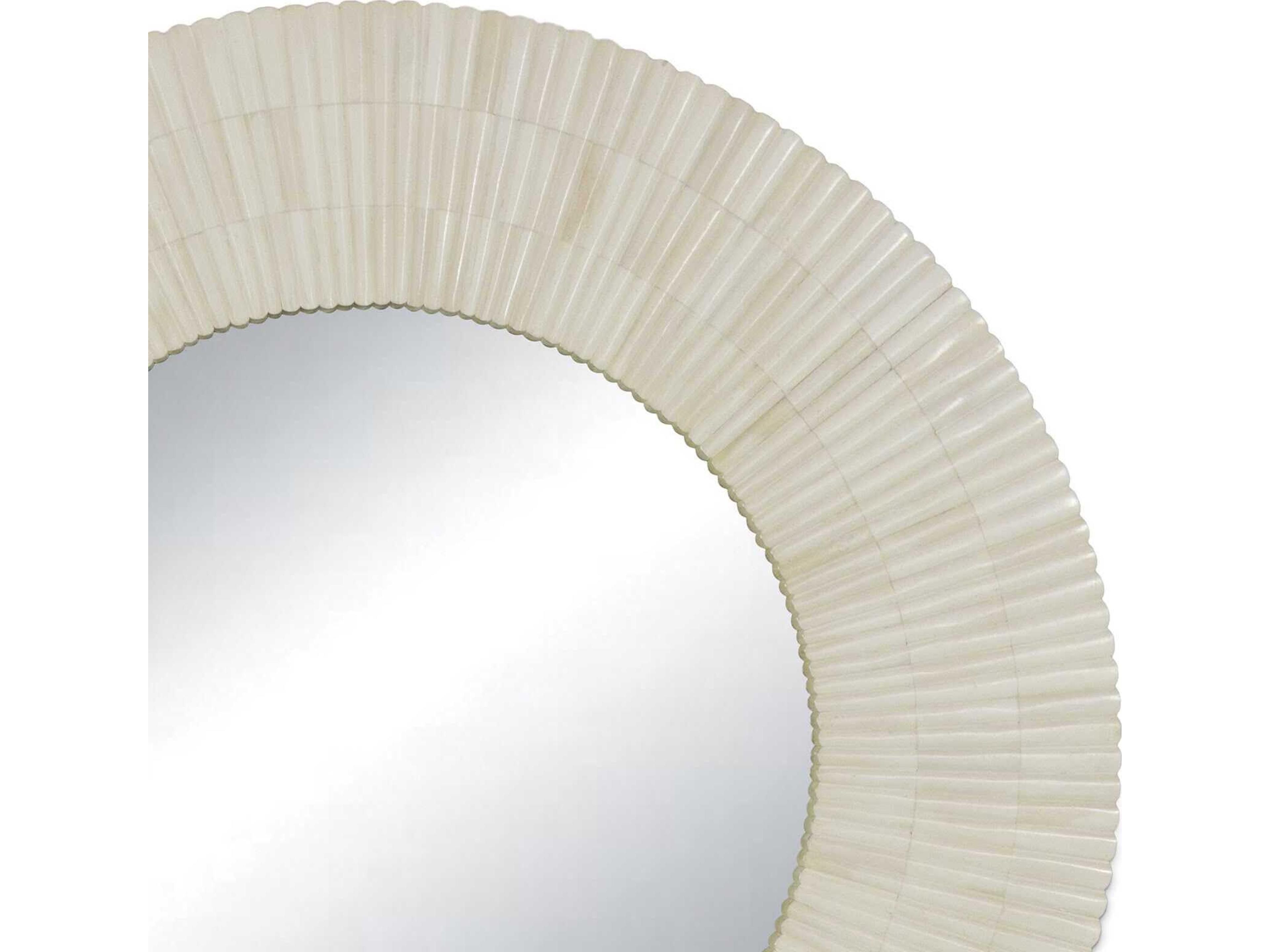 Regina Andrew Mirabelle Round Natural Wall Mirror