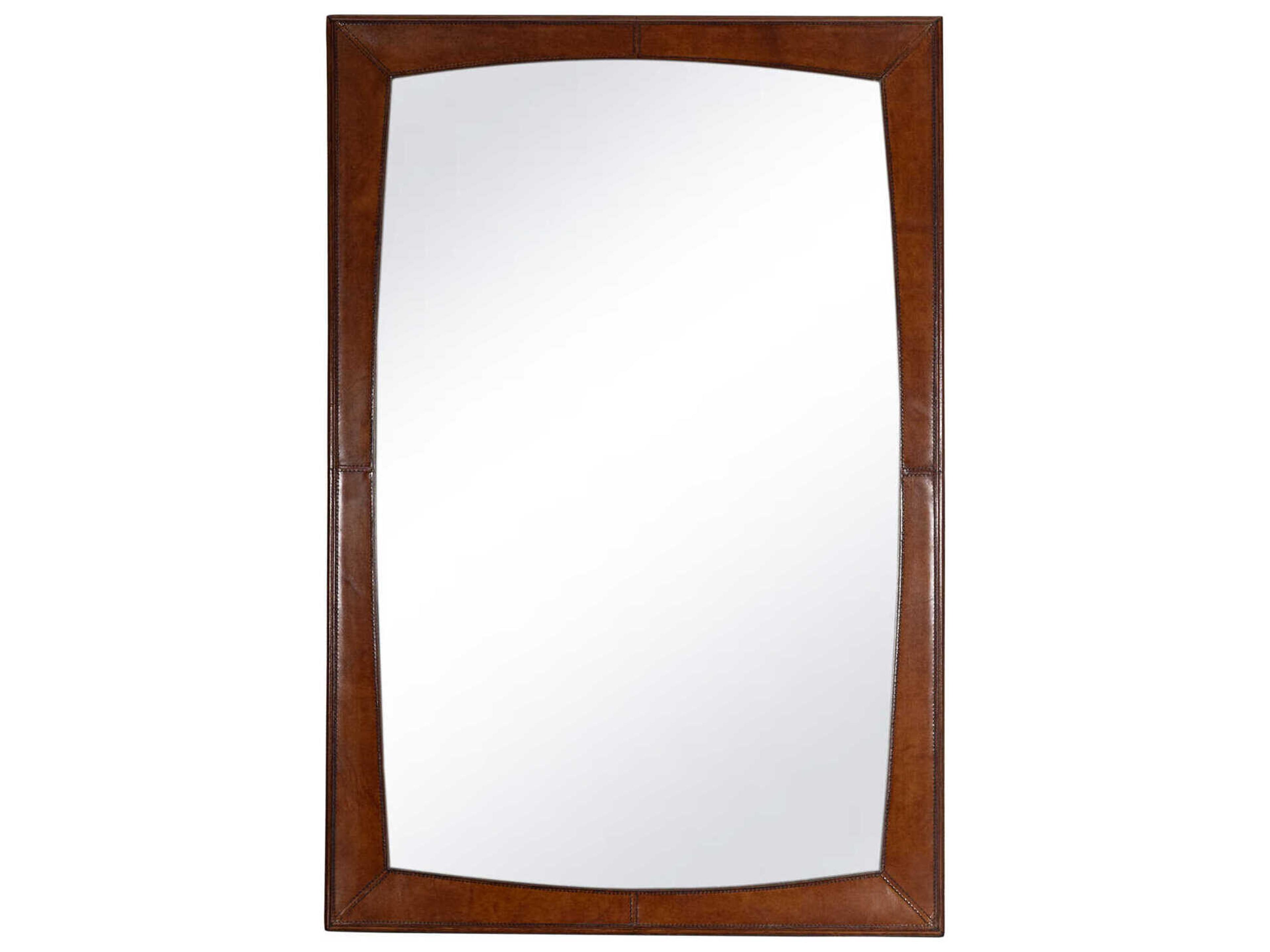Estaban Brown Rectangular Wall Mirror