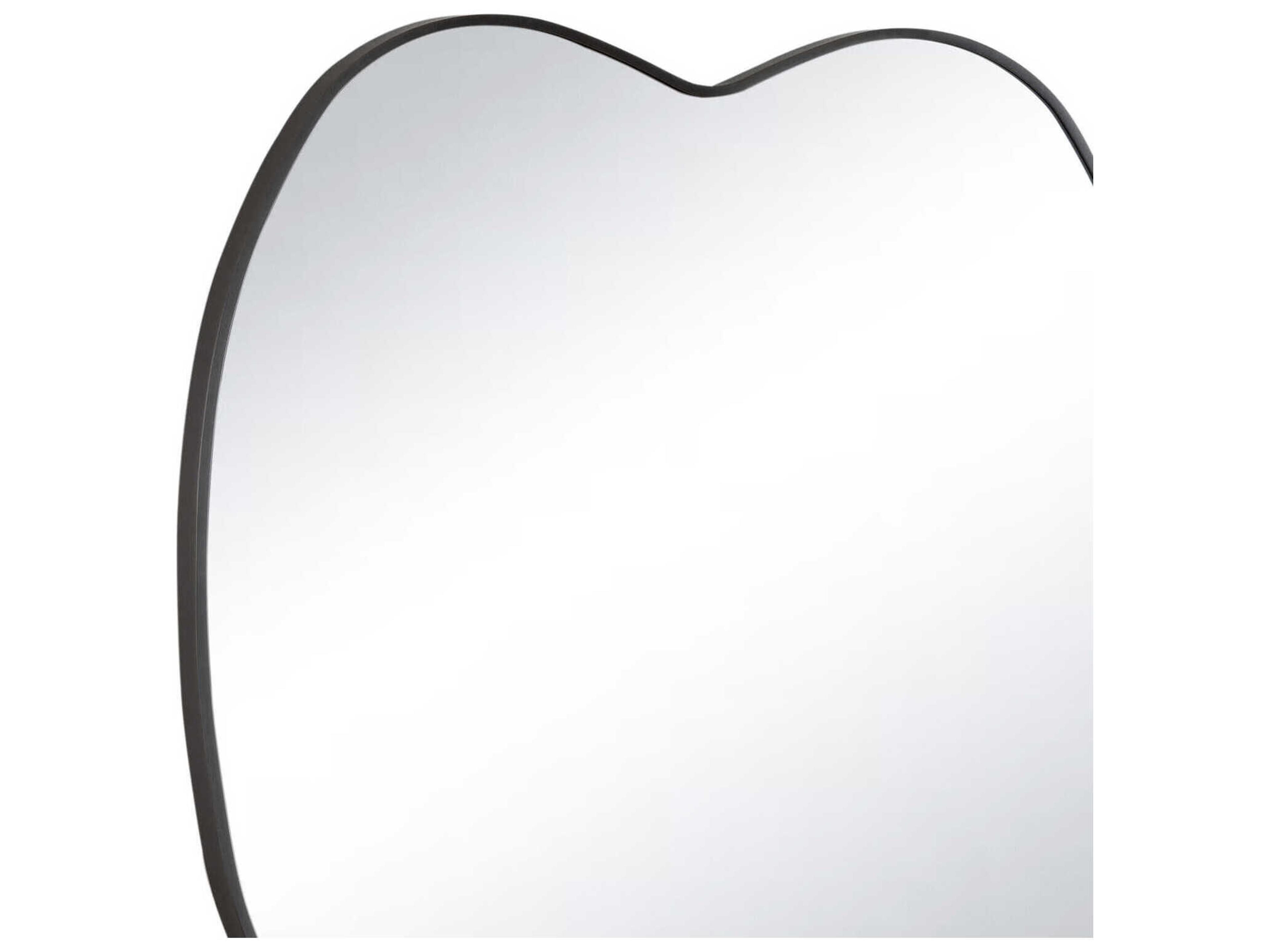 Regina Andrew Mela Steel Oval Wall Mirror