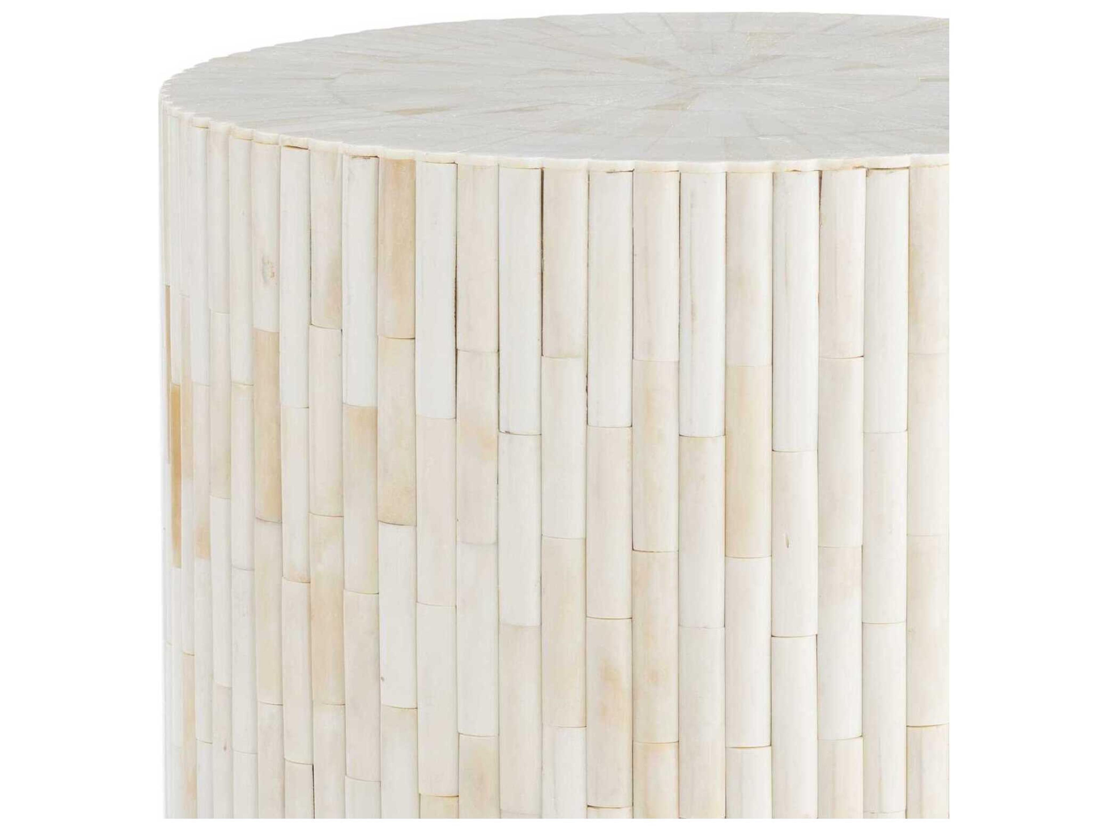 Regina Andrew Isabelle Round Natural End Table