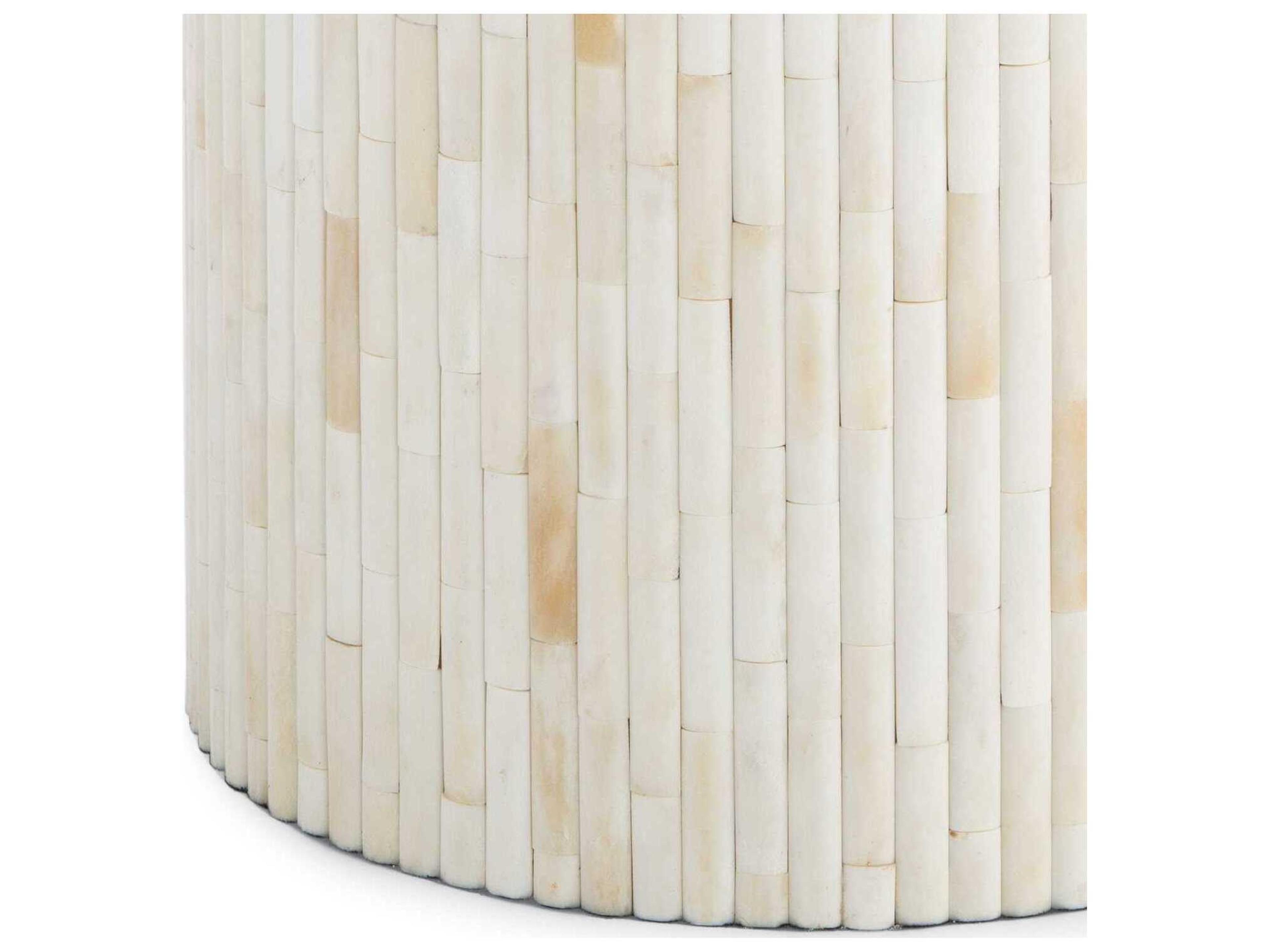 Regina Andrew Isabelle Round Natural End Table