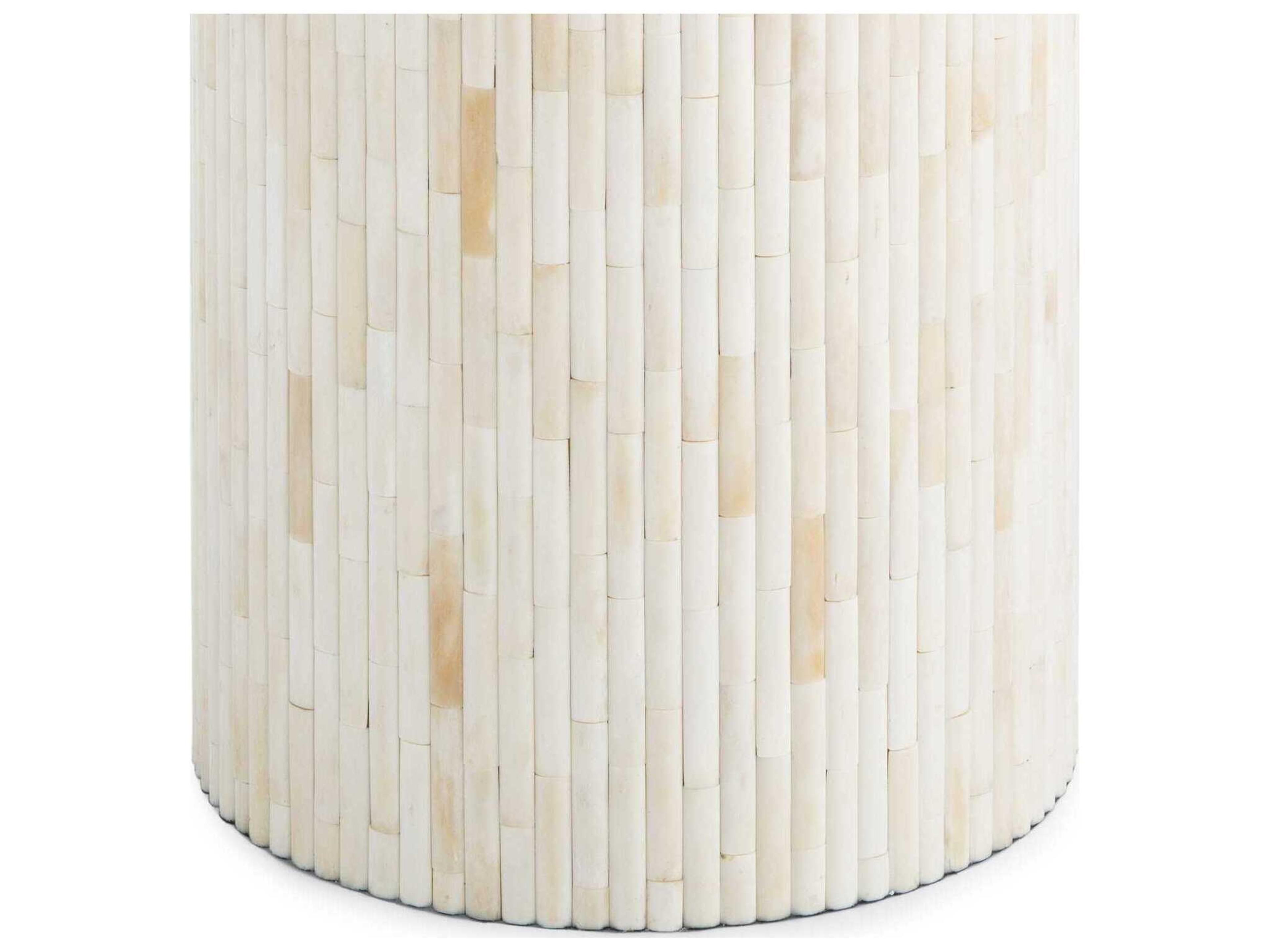 Regina Andrew Isabelle Round Natural End Table
