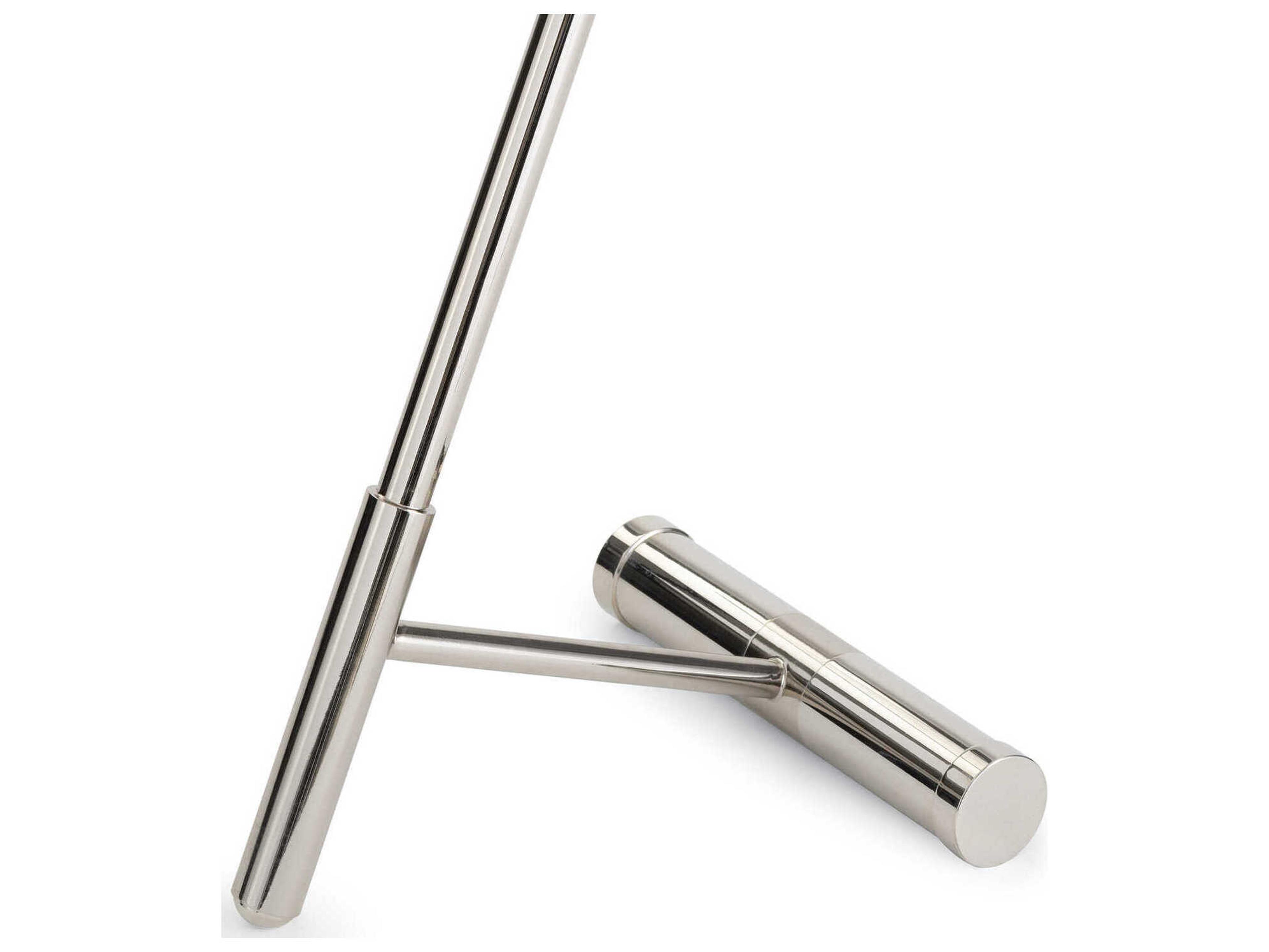 Regina Andrew Spyder Round Marble Polished Nickel End Table