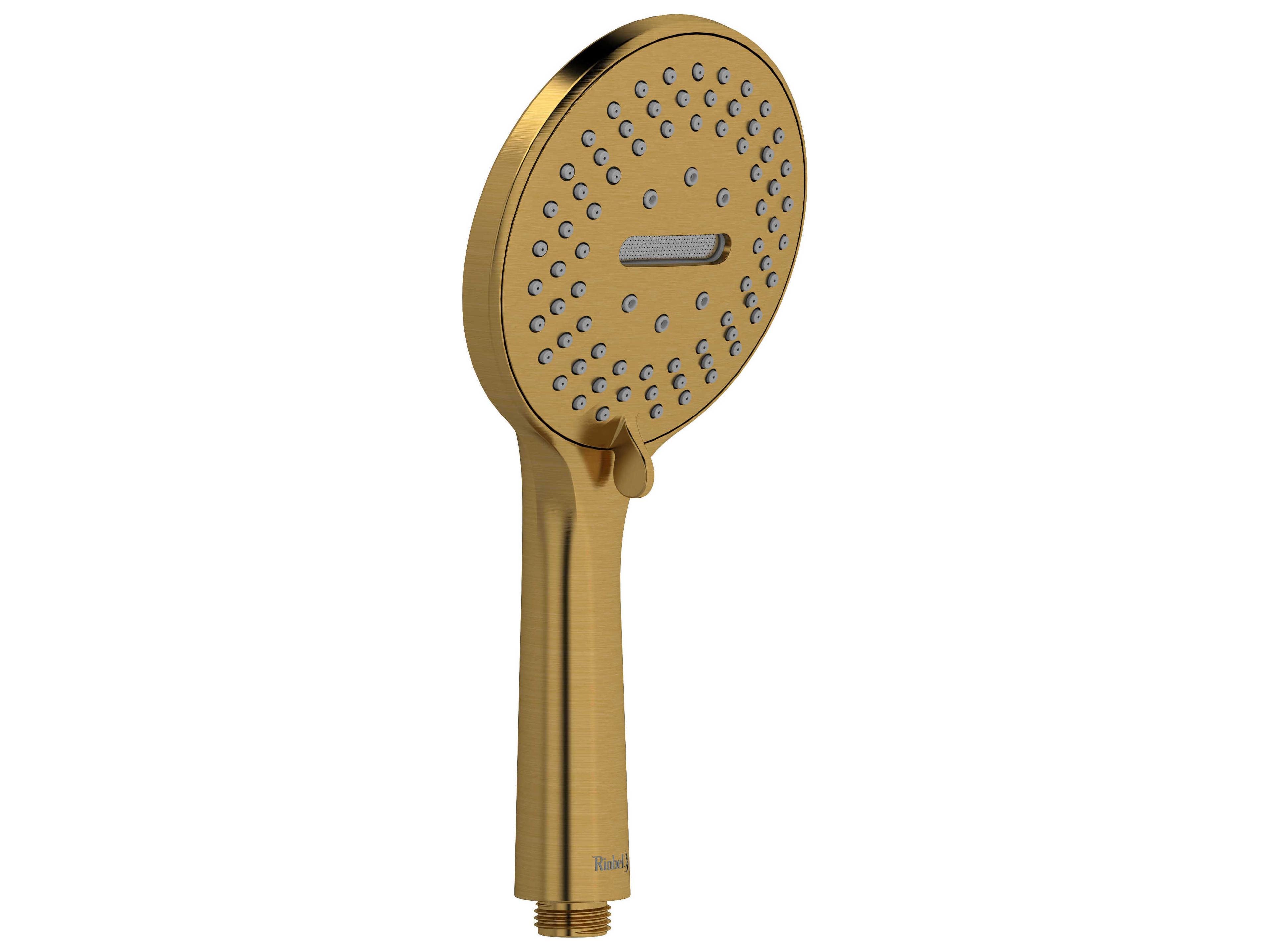 Brushed Gold 5-Function WaterSense Handshower