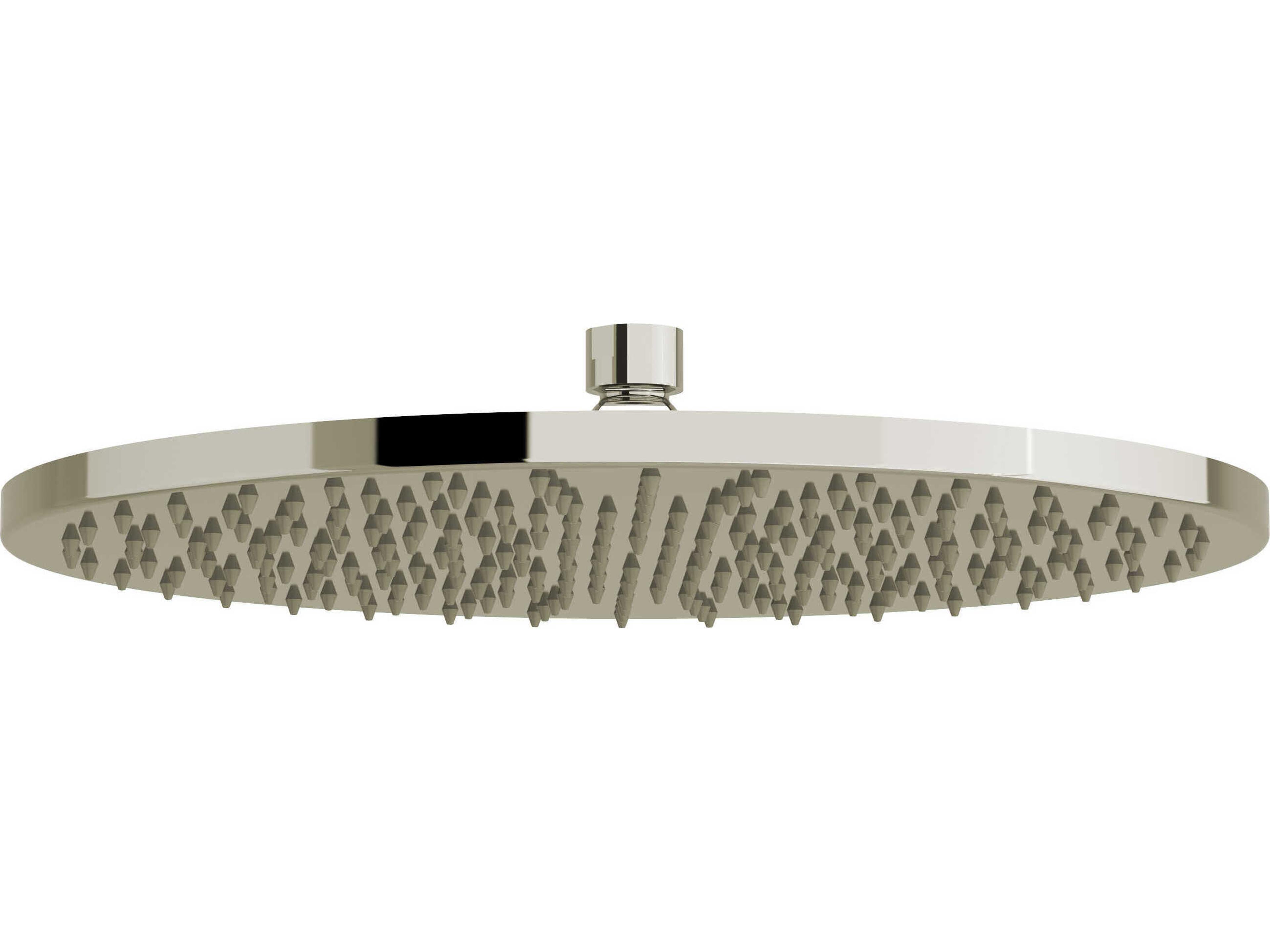 Polished Nickel Rain Showerhead