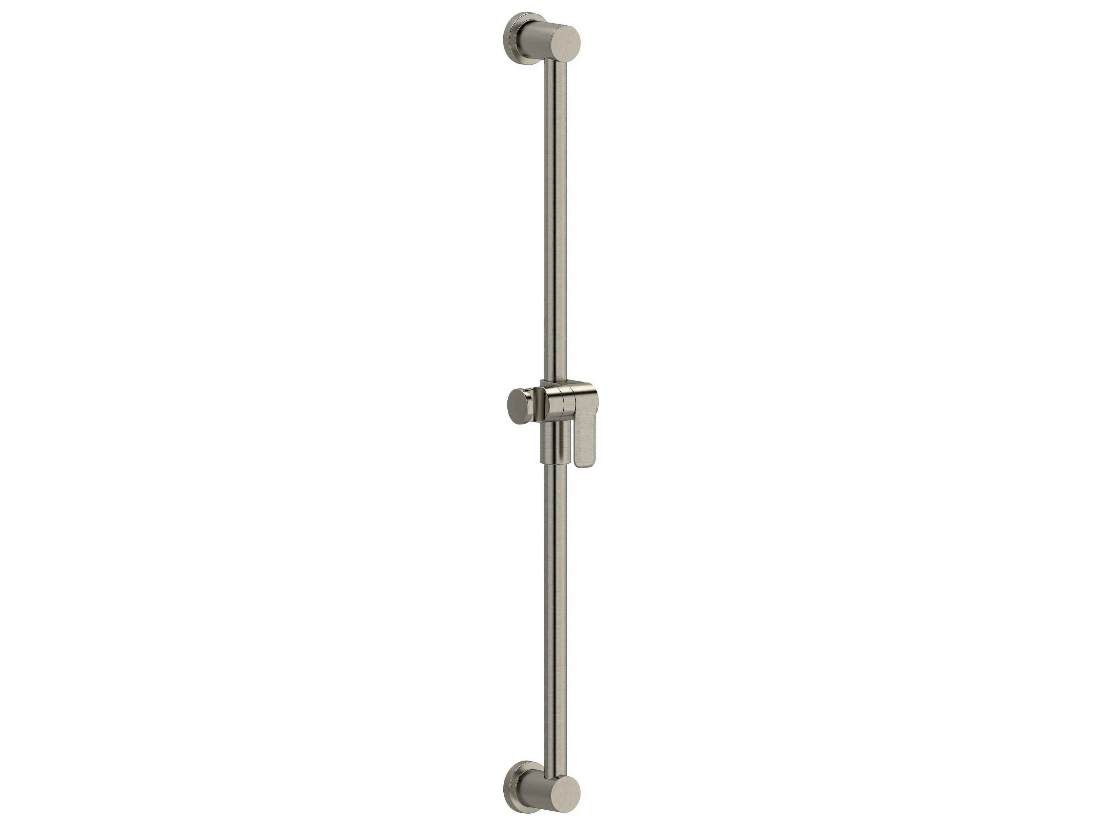 Brushed Nickel Slide Bar