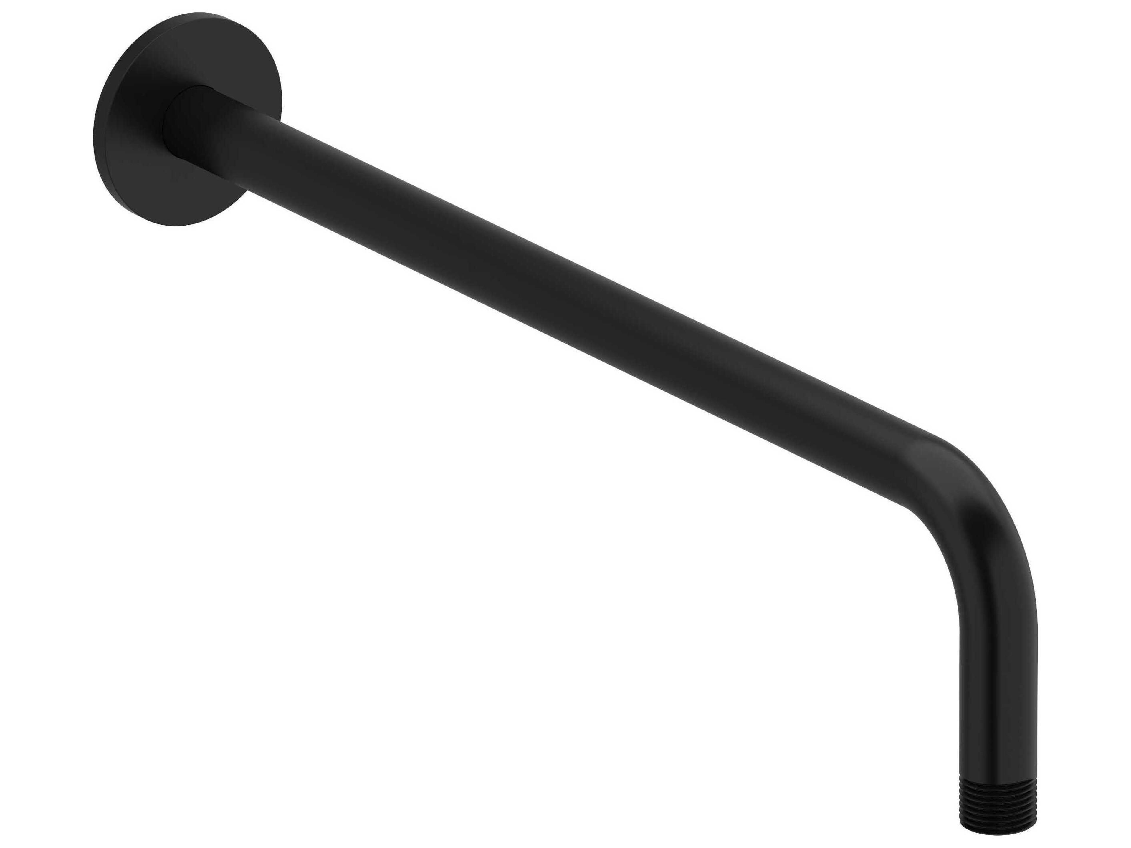 Riobel Black Reach Wall Mount Shower Arm