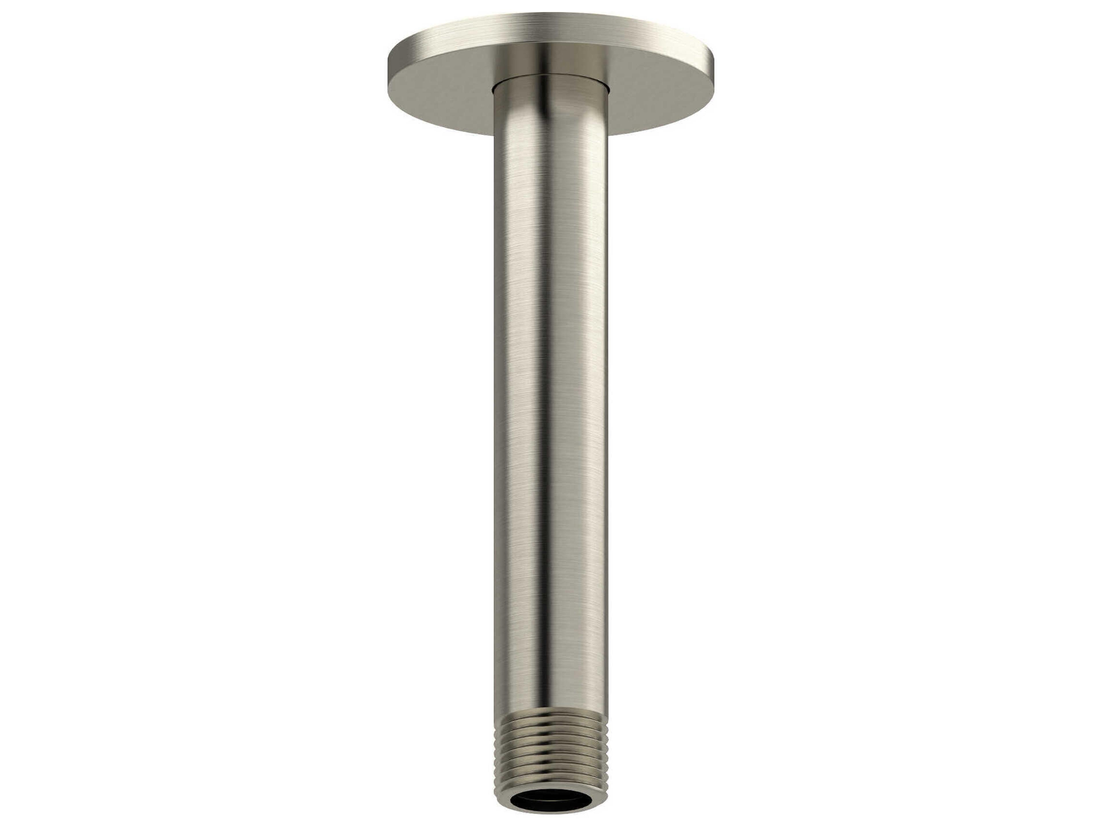 Brushed Nickel Ceiling Mount Shower Arm
