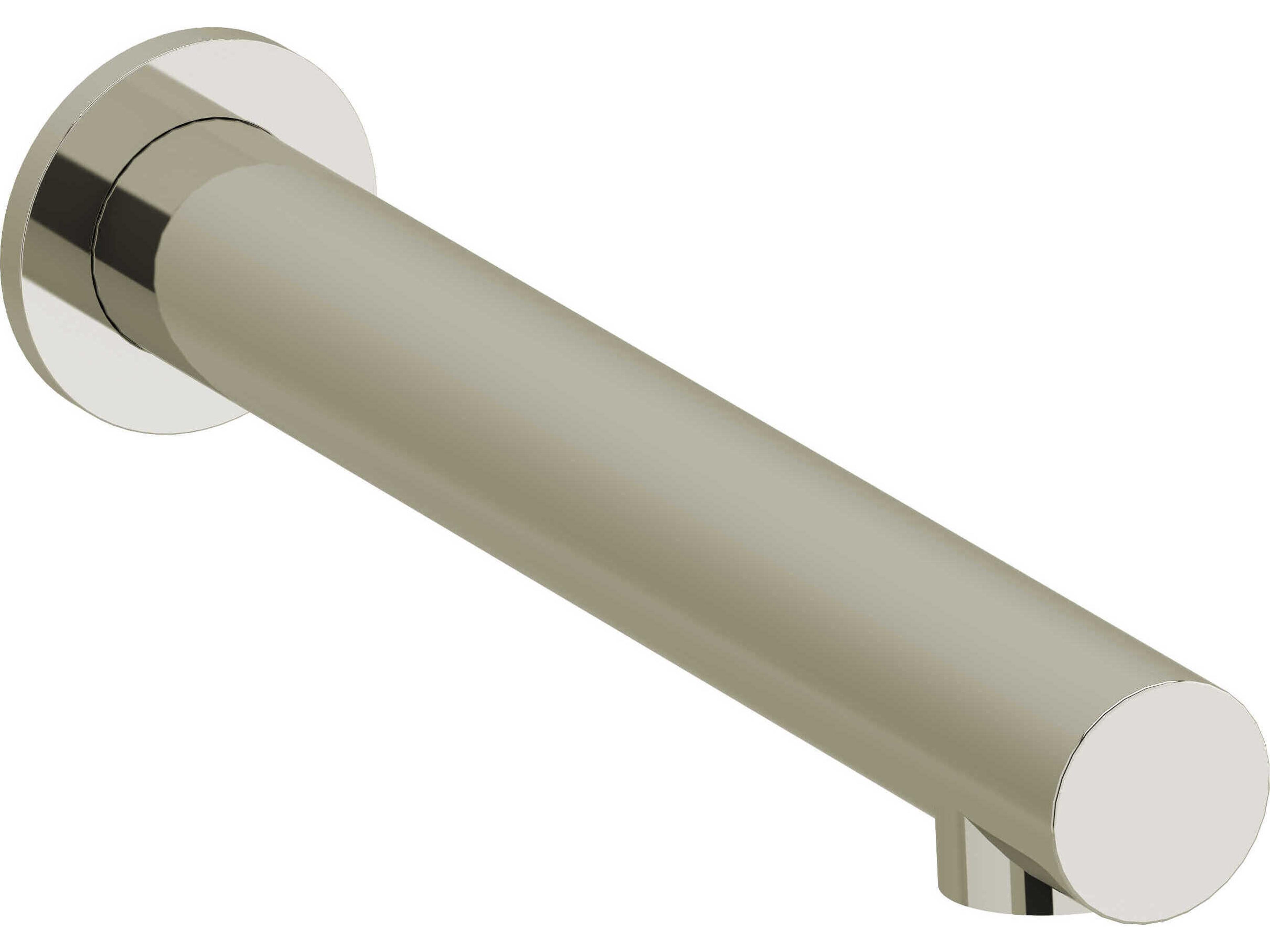 Polished Nickel Wall Mount Tub Spout