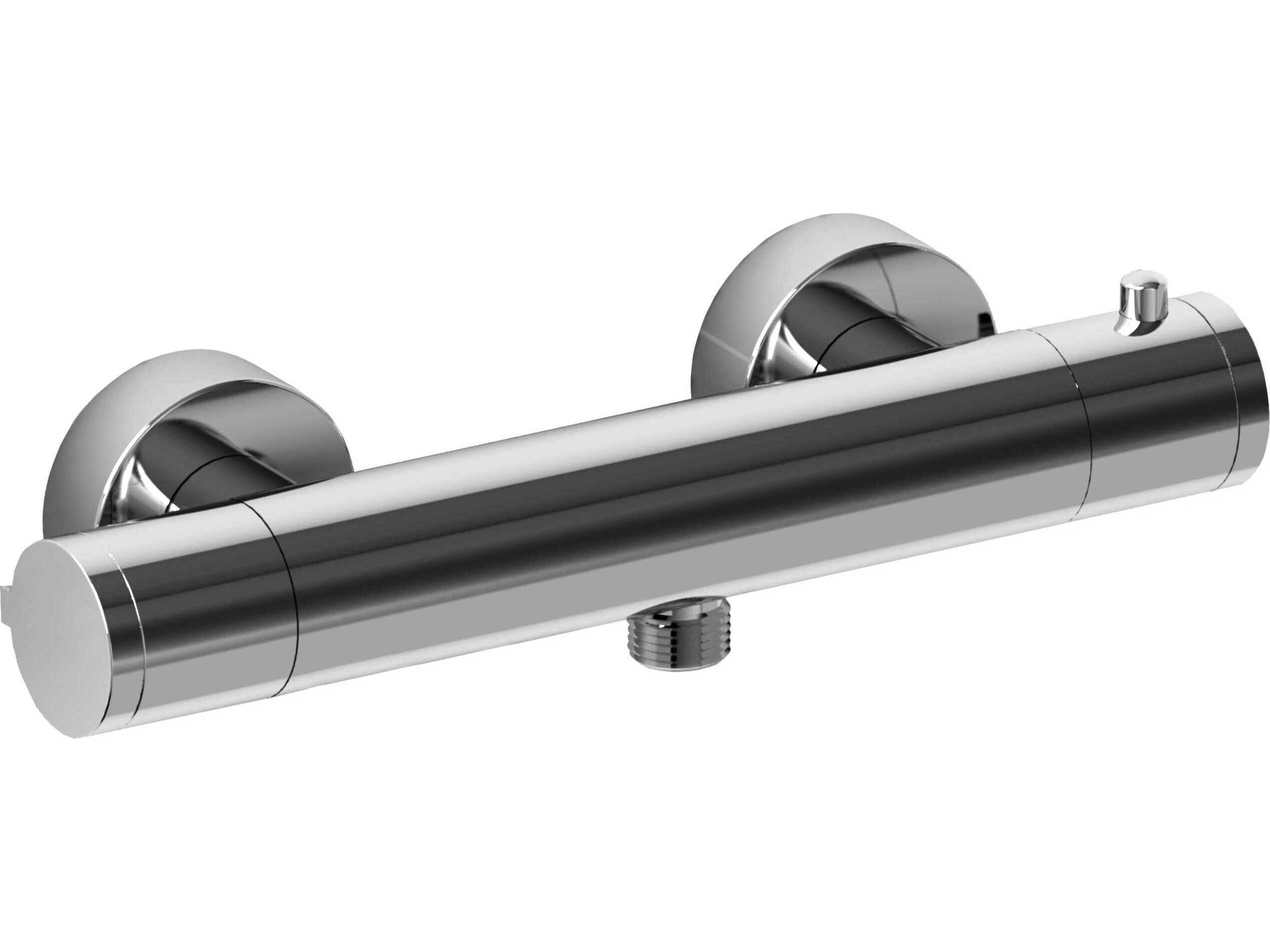 Chrome Thermostatic External Bar