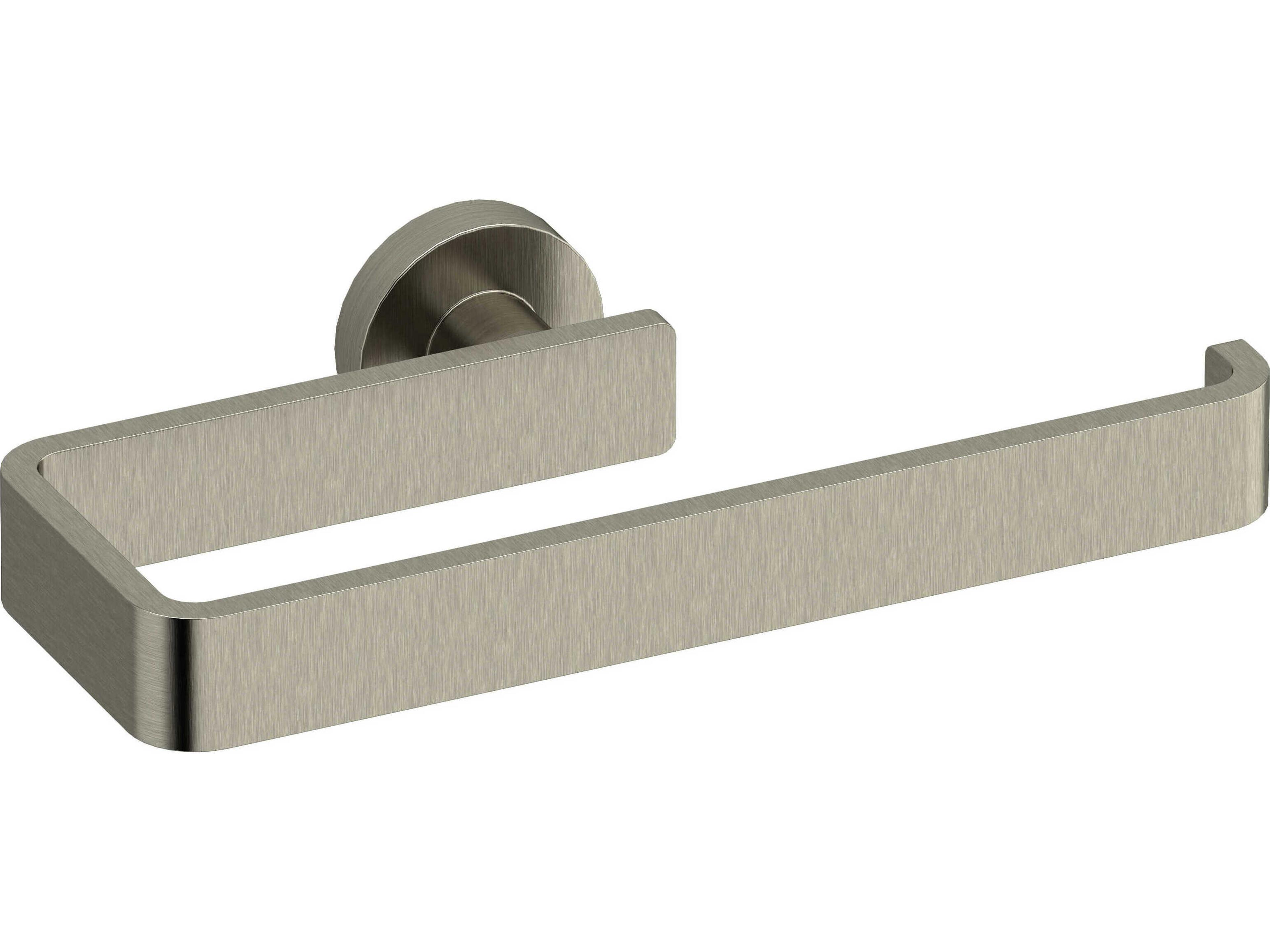 Paradox Brushed Nickel Towel Holder