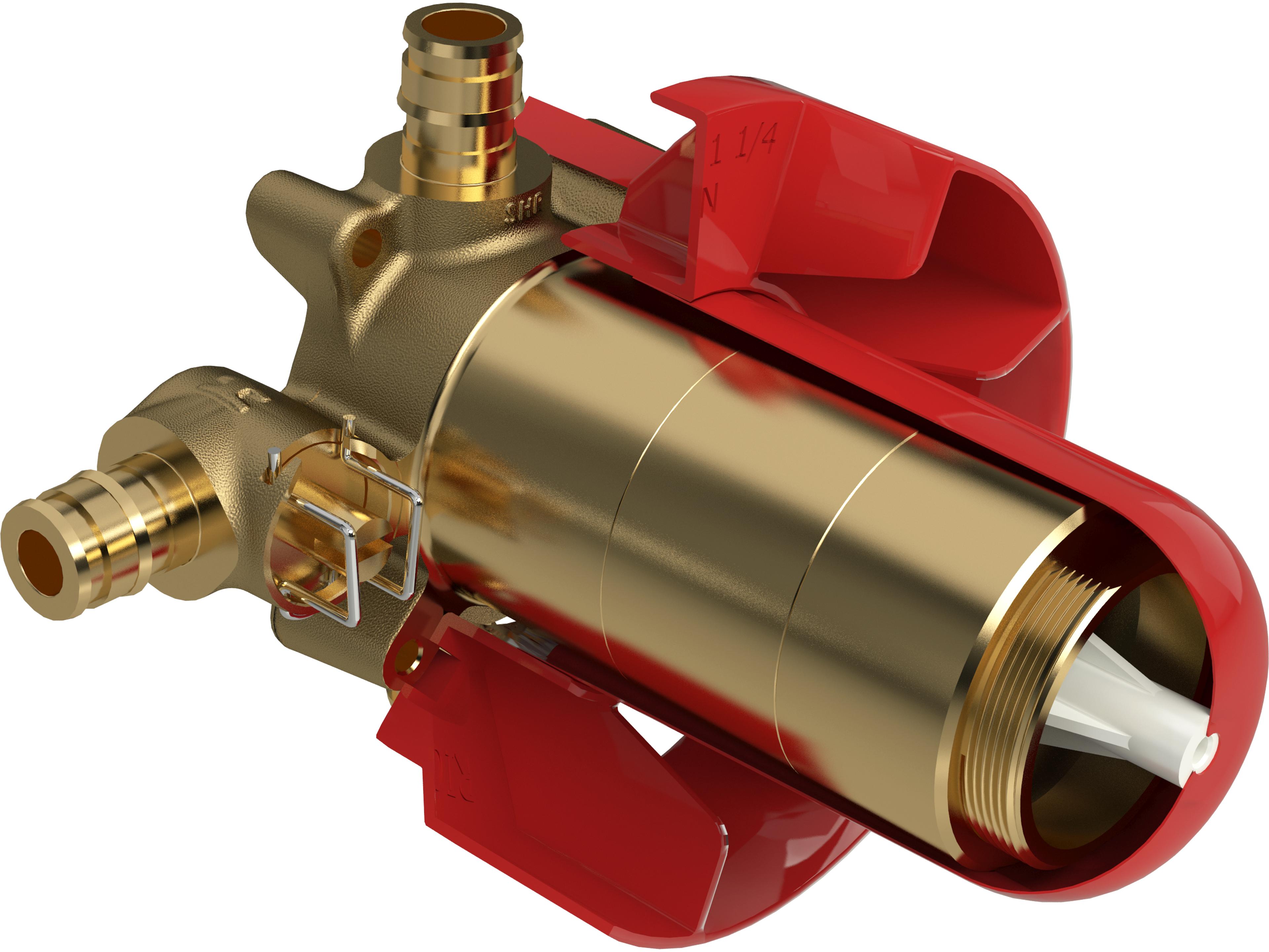 2-way Type T/P Thermostatic/pressure Balance Coaxial Valve Rough EXPANSION PEX