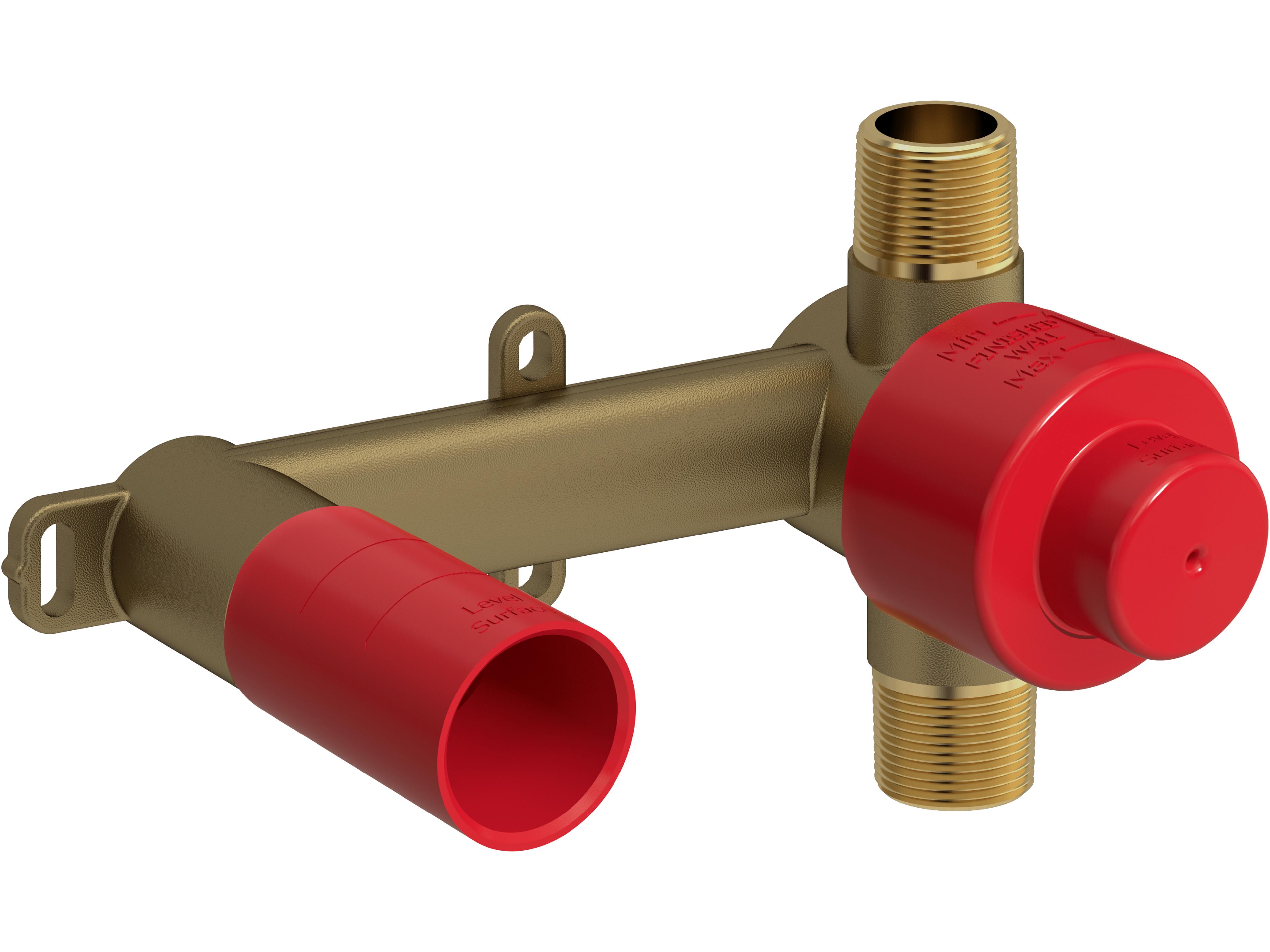 Wall Mount Widespread Valve