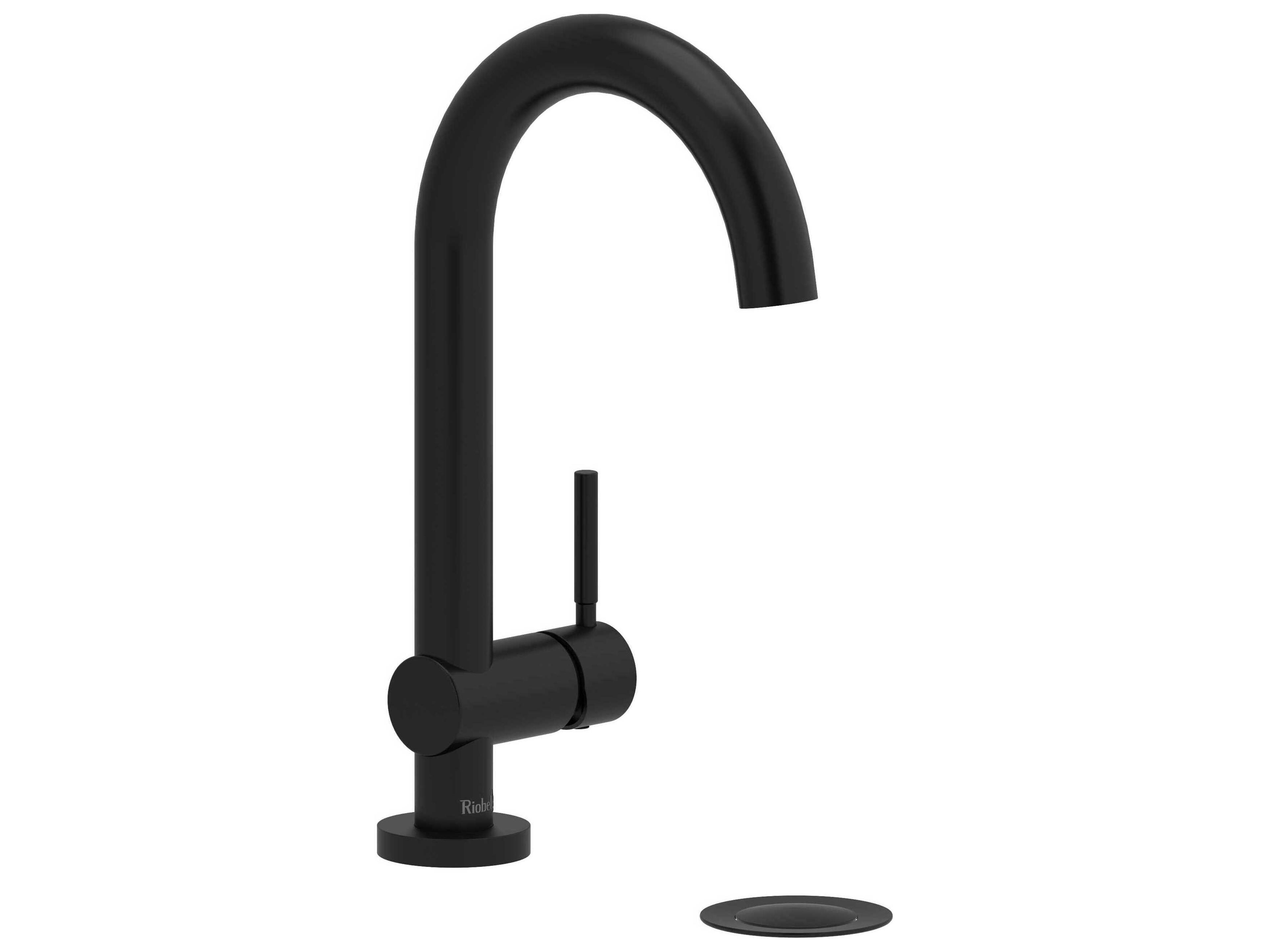 Riu Black Single Handle Lavatory Faucet