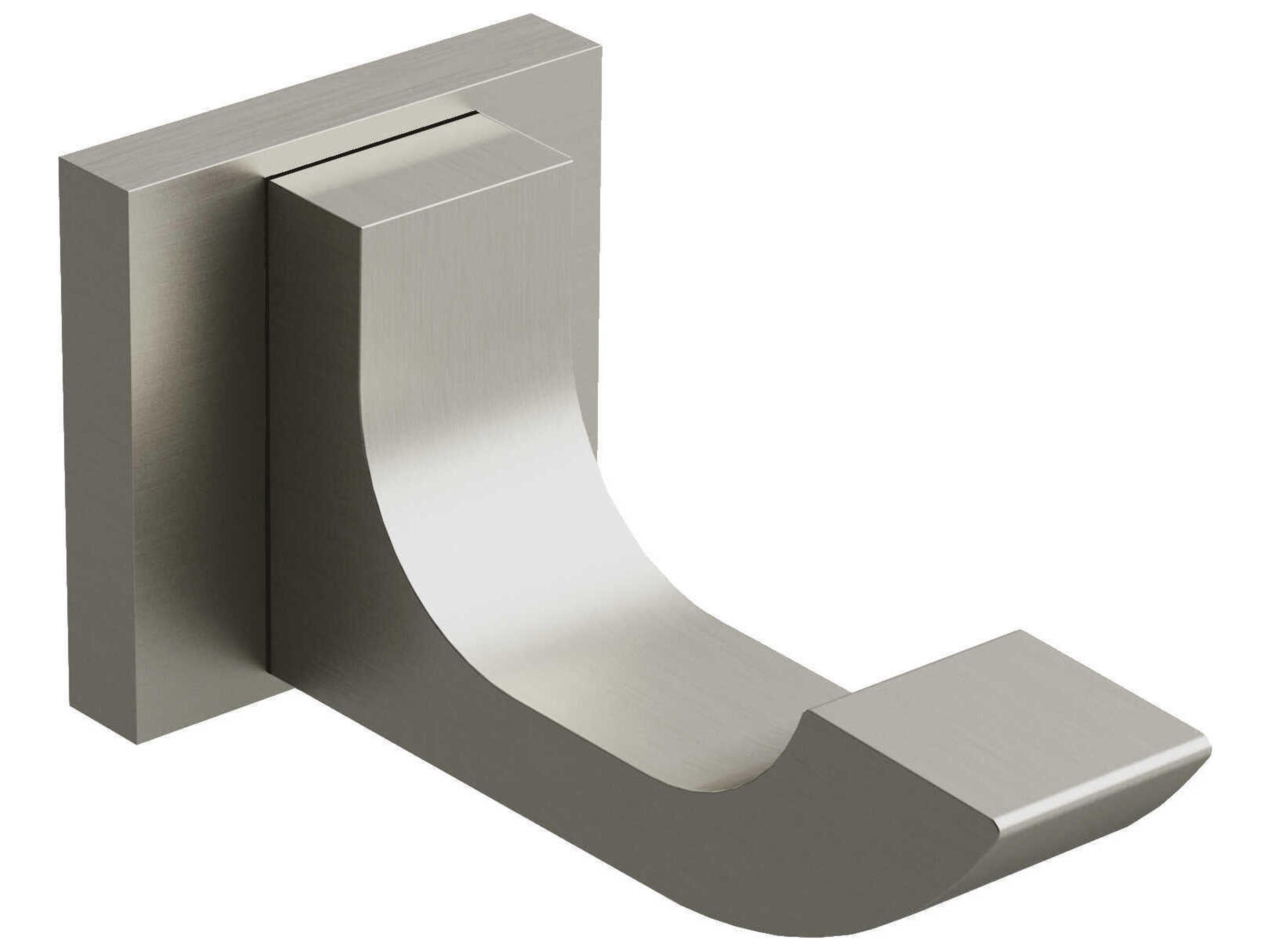 Zendo Brushed Nickel Robe Hook