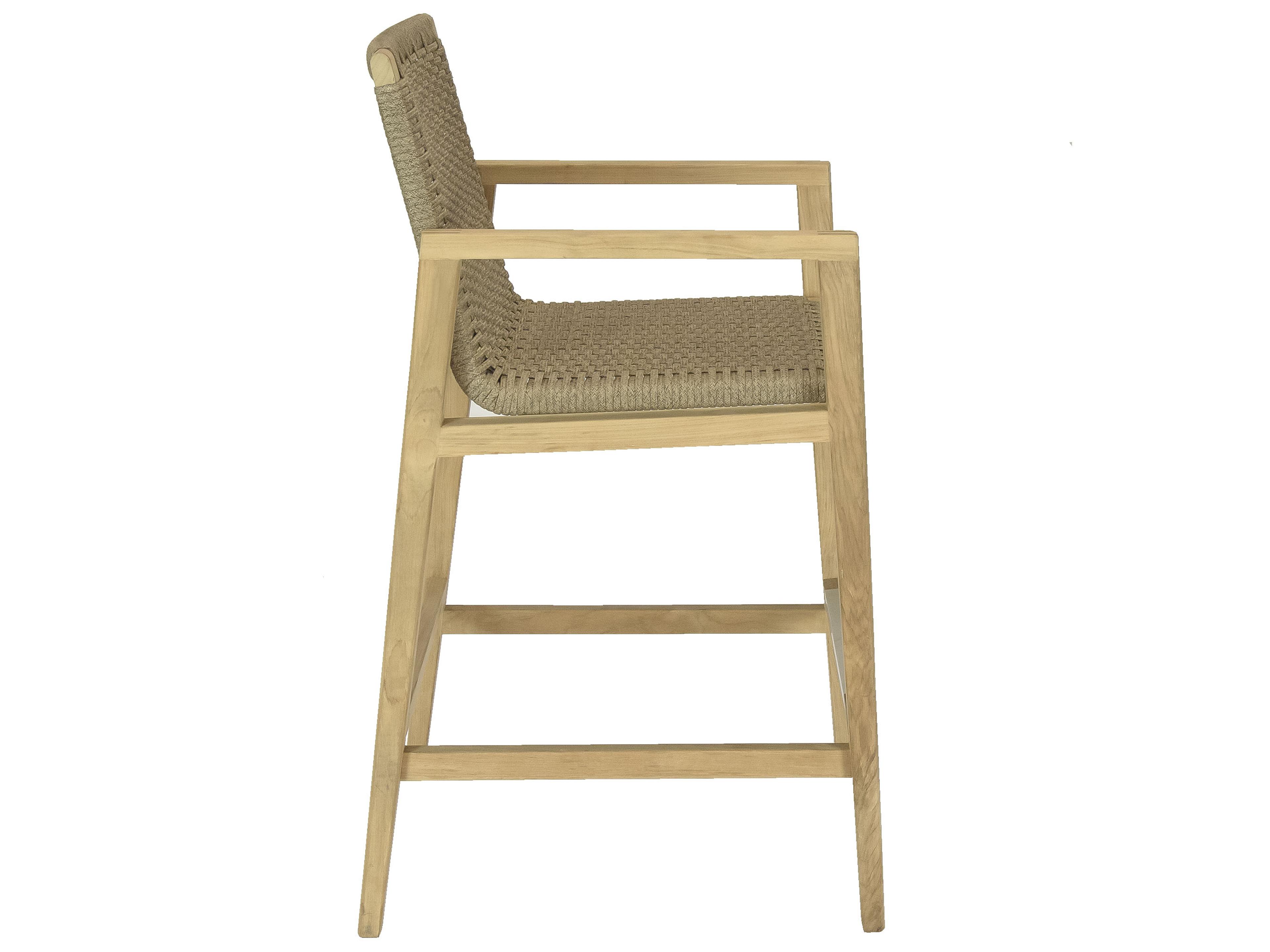 Royal Teak Collection Admiral Counter Height Arm Chair