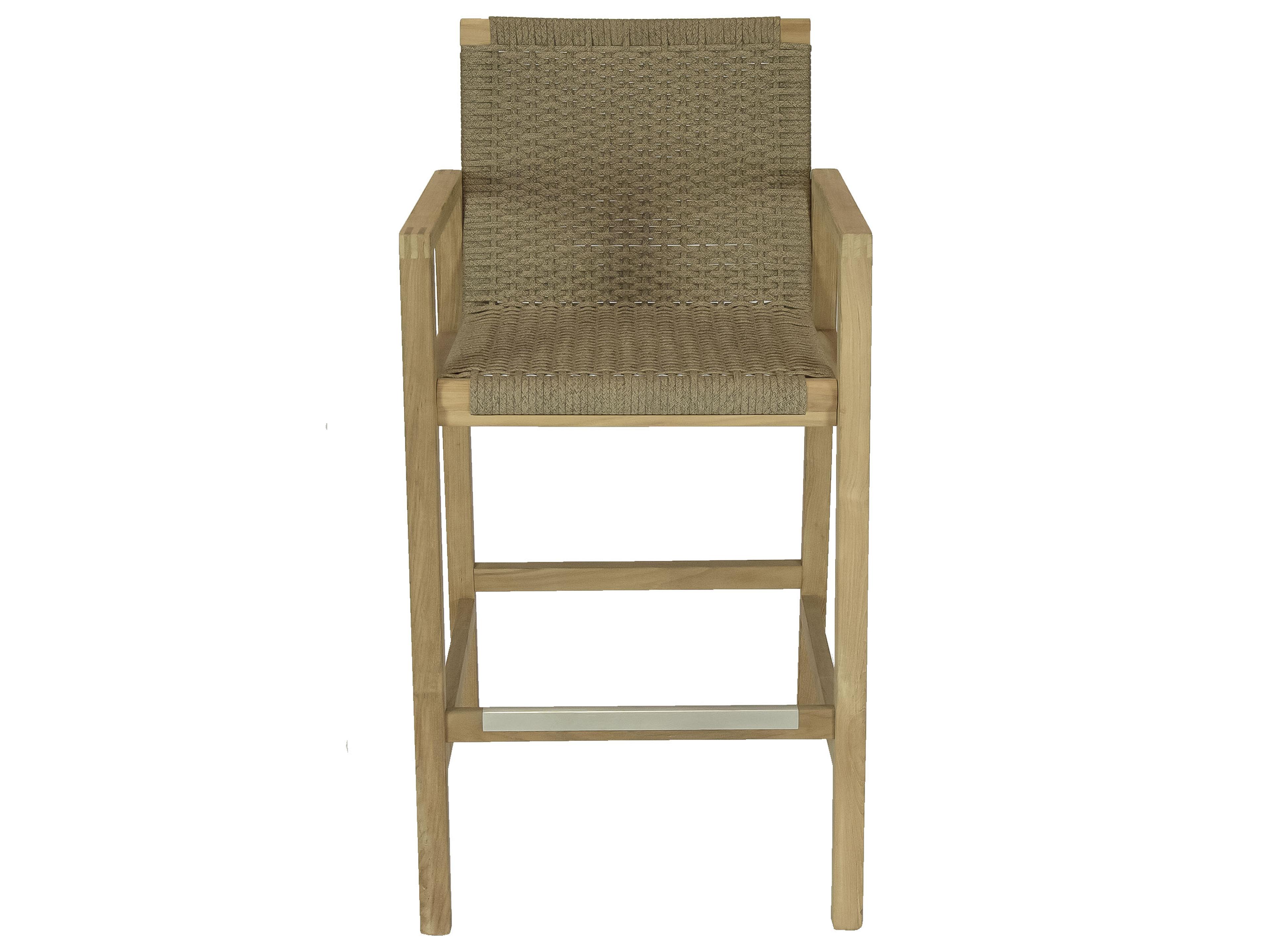 Royal Teak Collection Admiral Counter Height Arm Chair