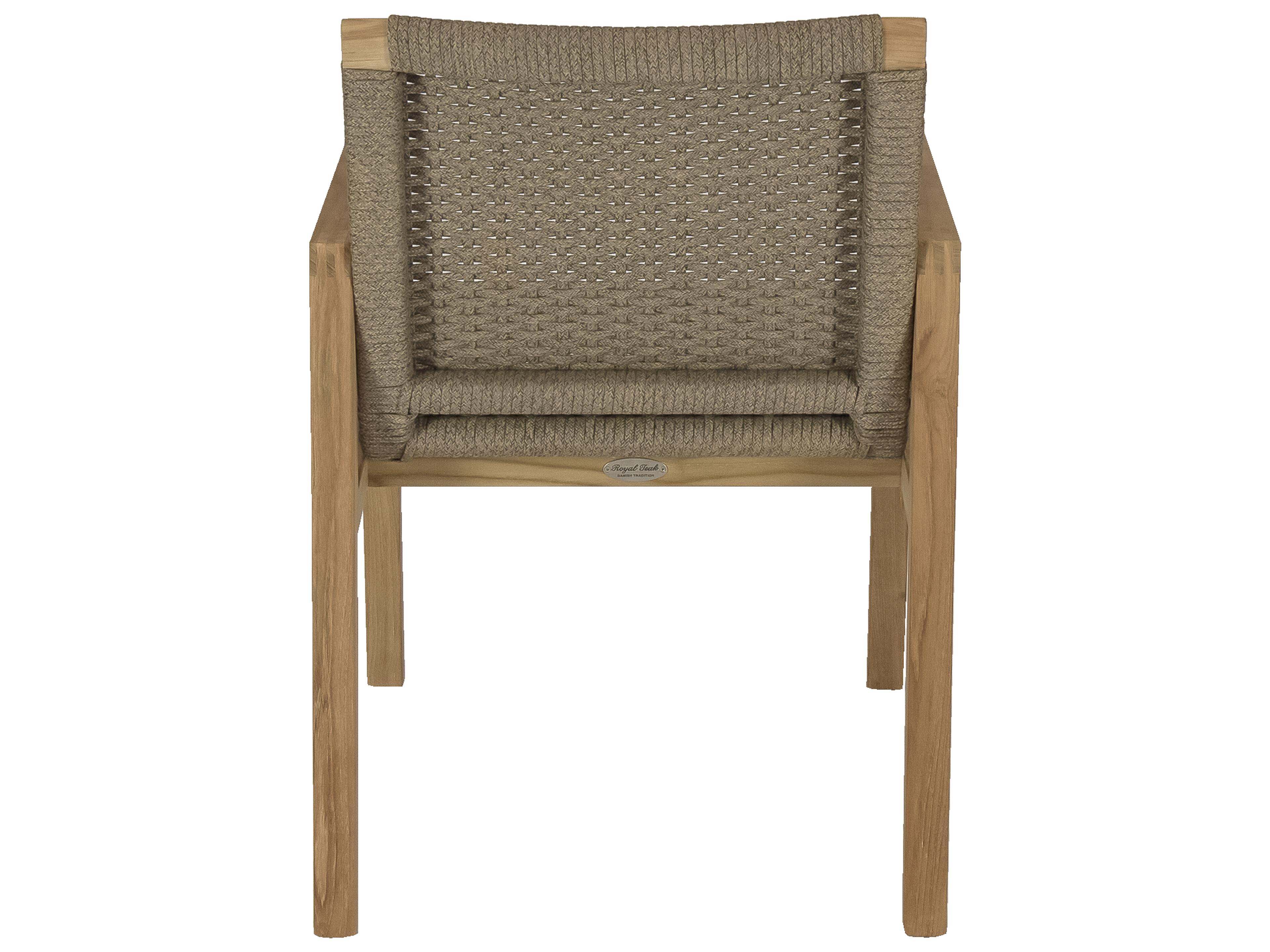 Royal Teak Collection Admiral Patio Dining Arm Chair