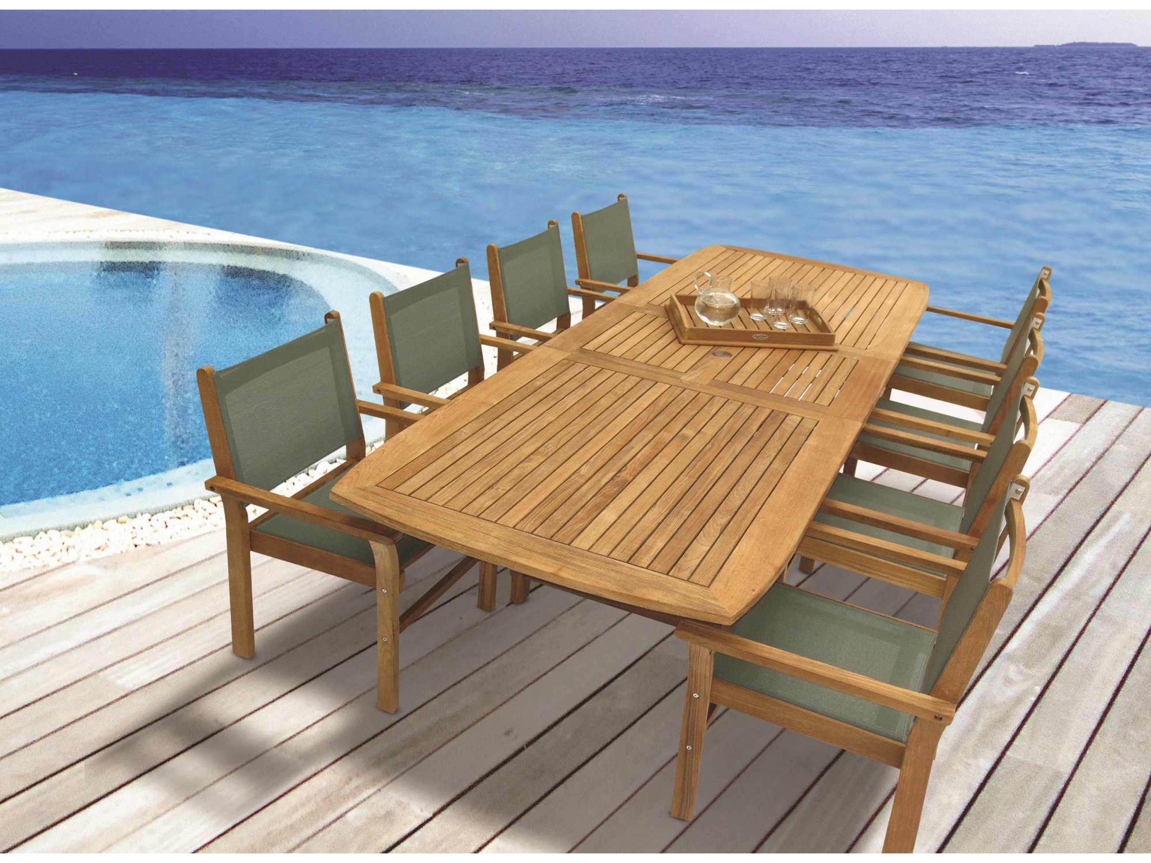Captiva Sling Outdoor Patio Dining Set