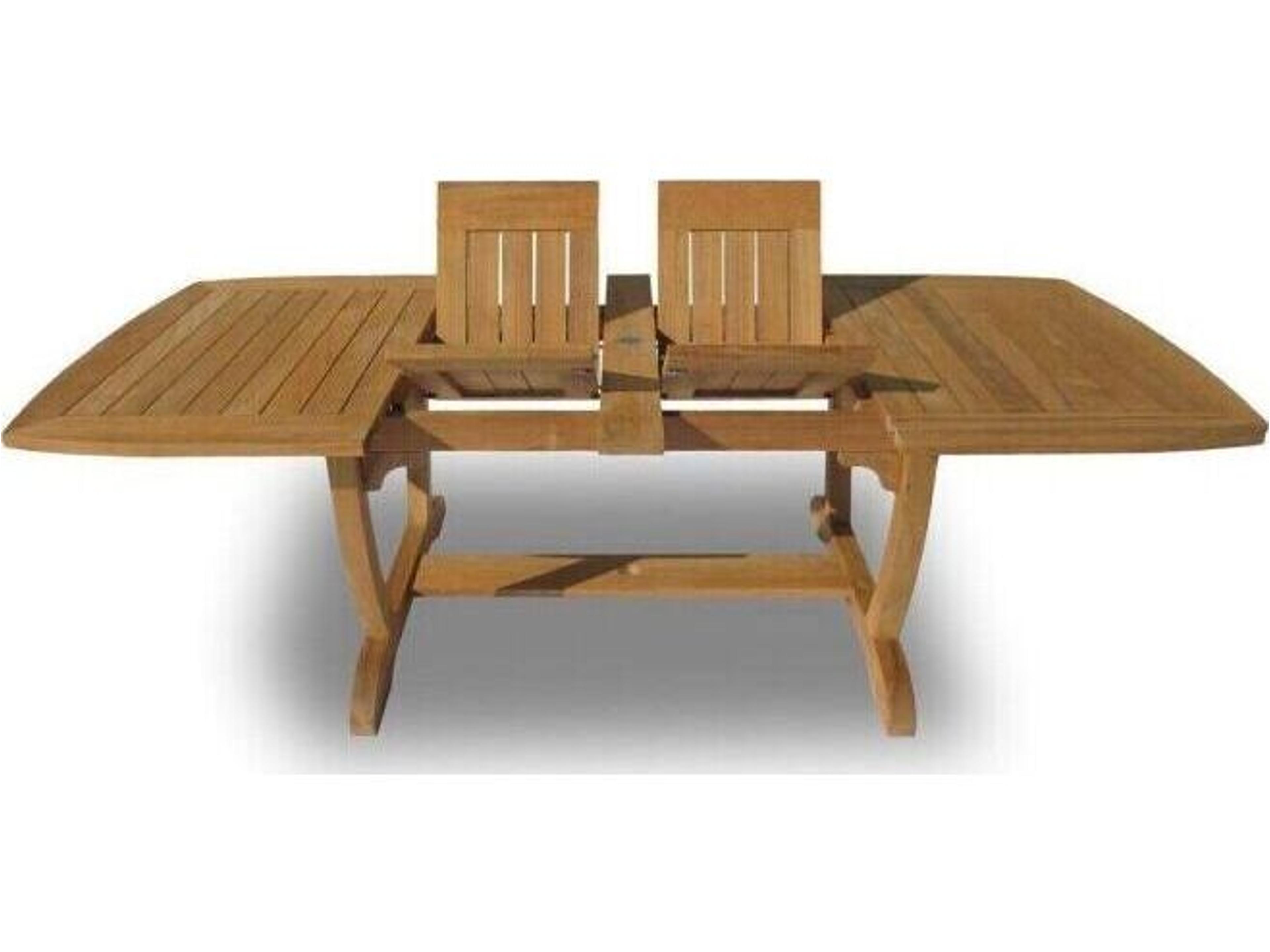 Royal Teak Collection Gala Expansion Table-Double Leaf