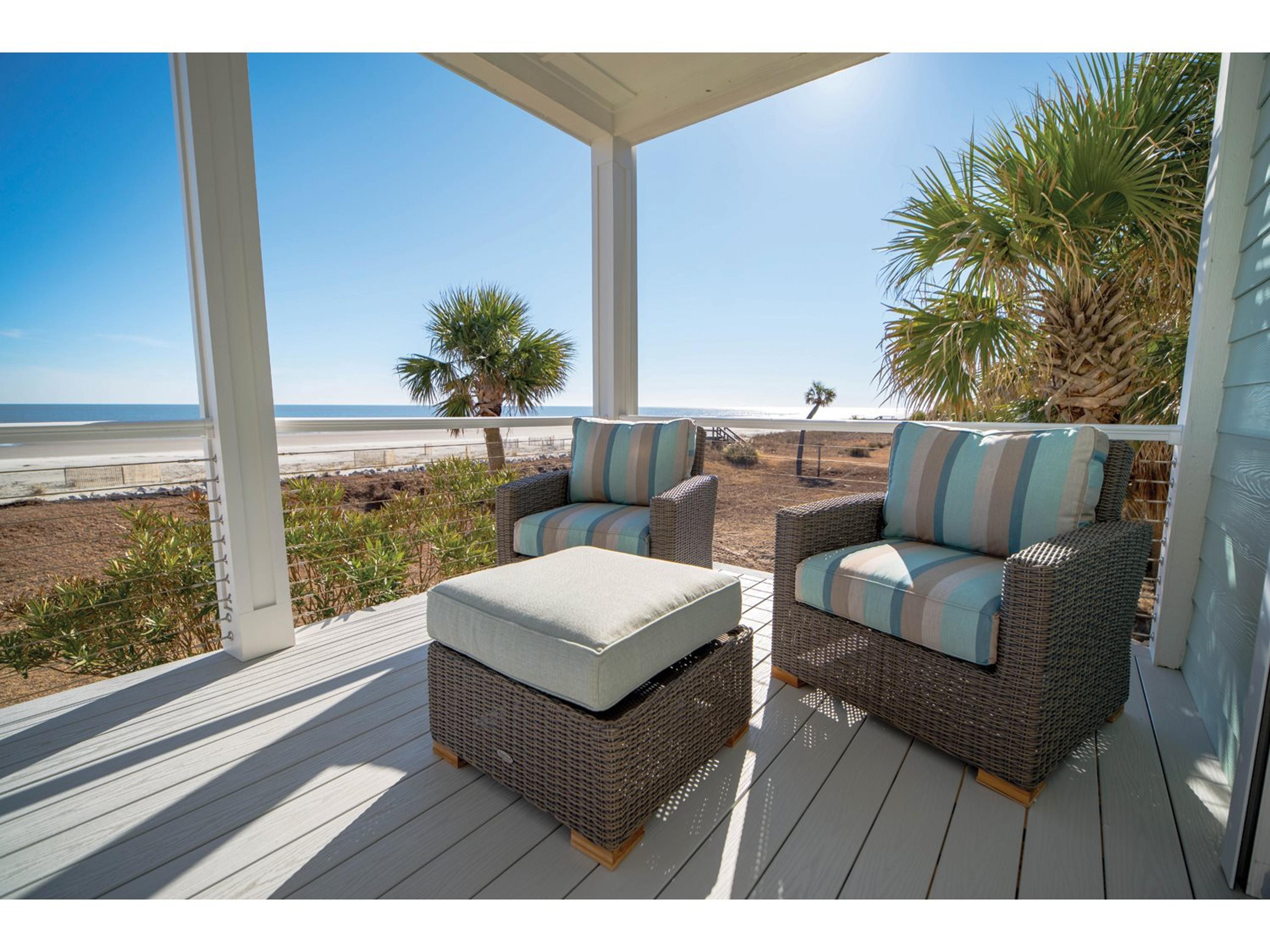 Sanibel Wicker Patio Lounge Set