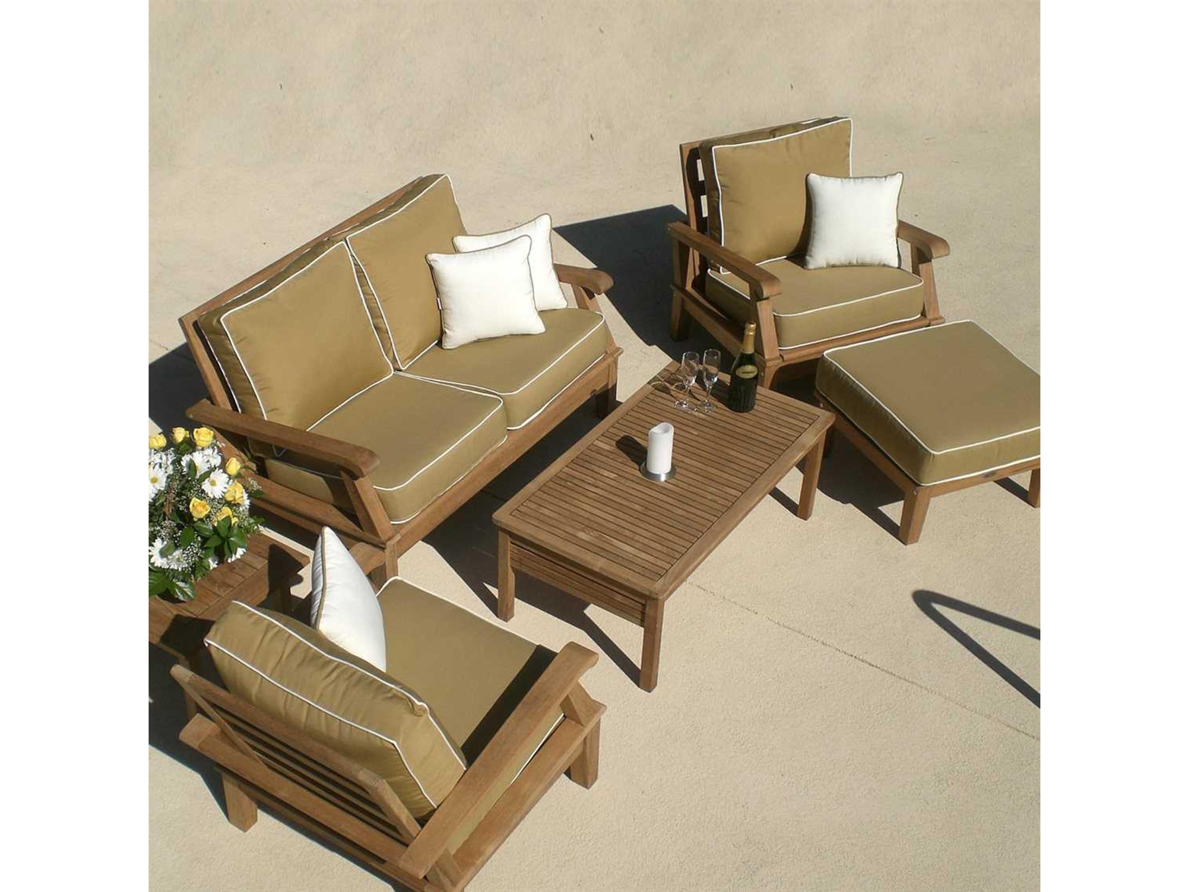 Miami Cushion Outdoor Patio Lounge Set
