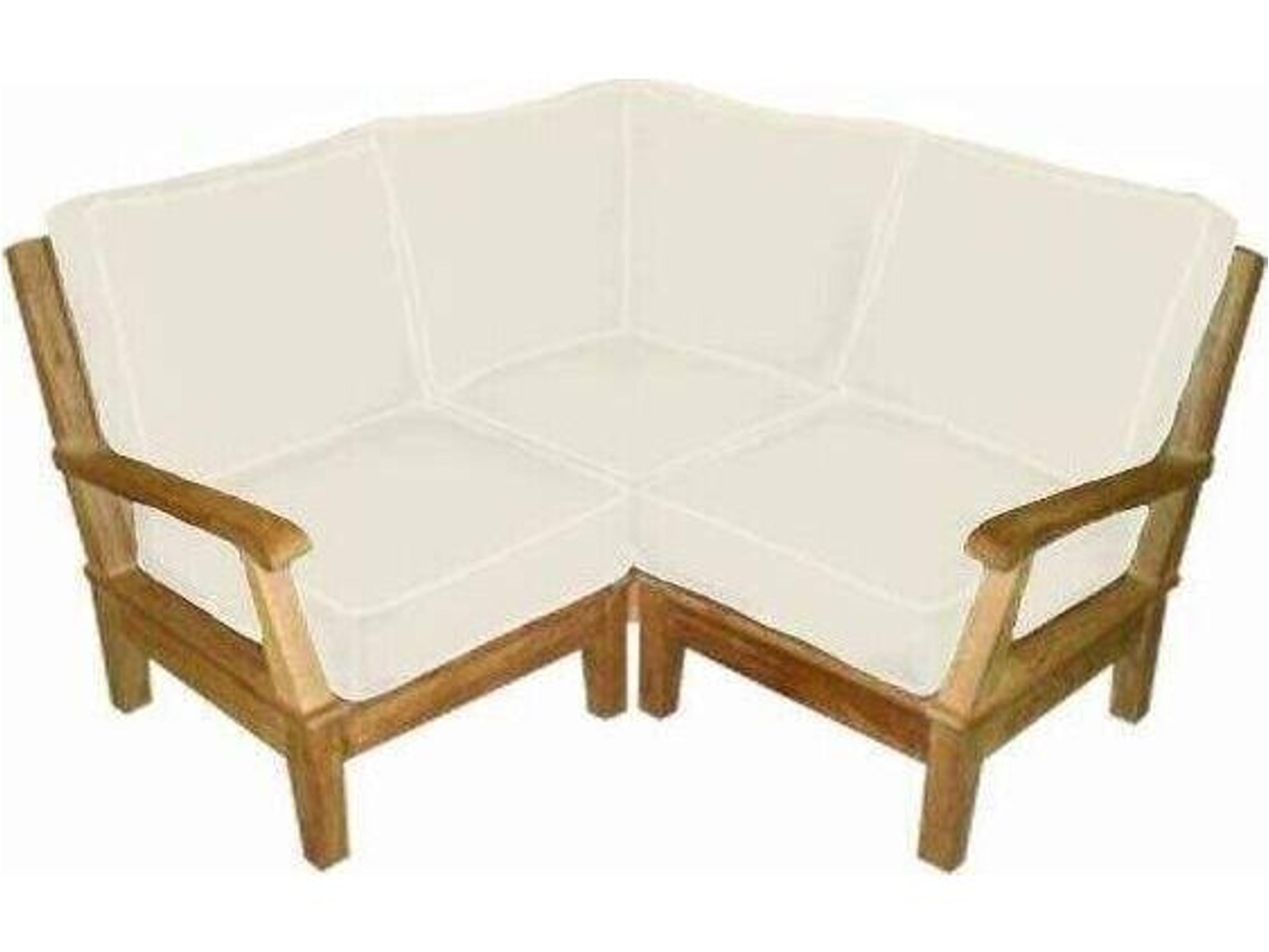 Base Module,corner and 2 sides with arms. FRAME ONLY