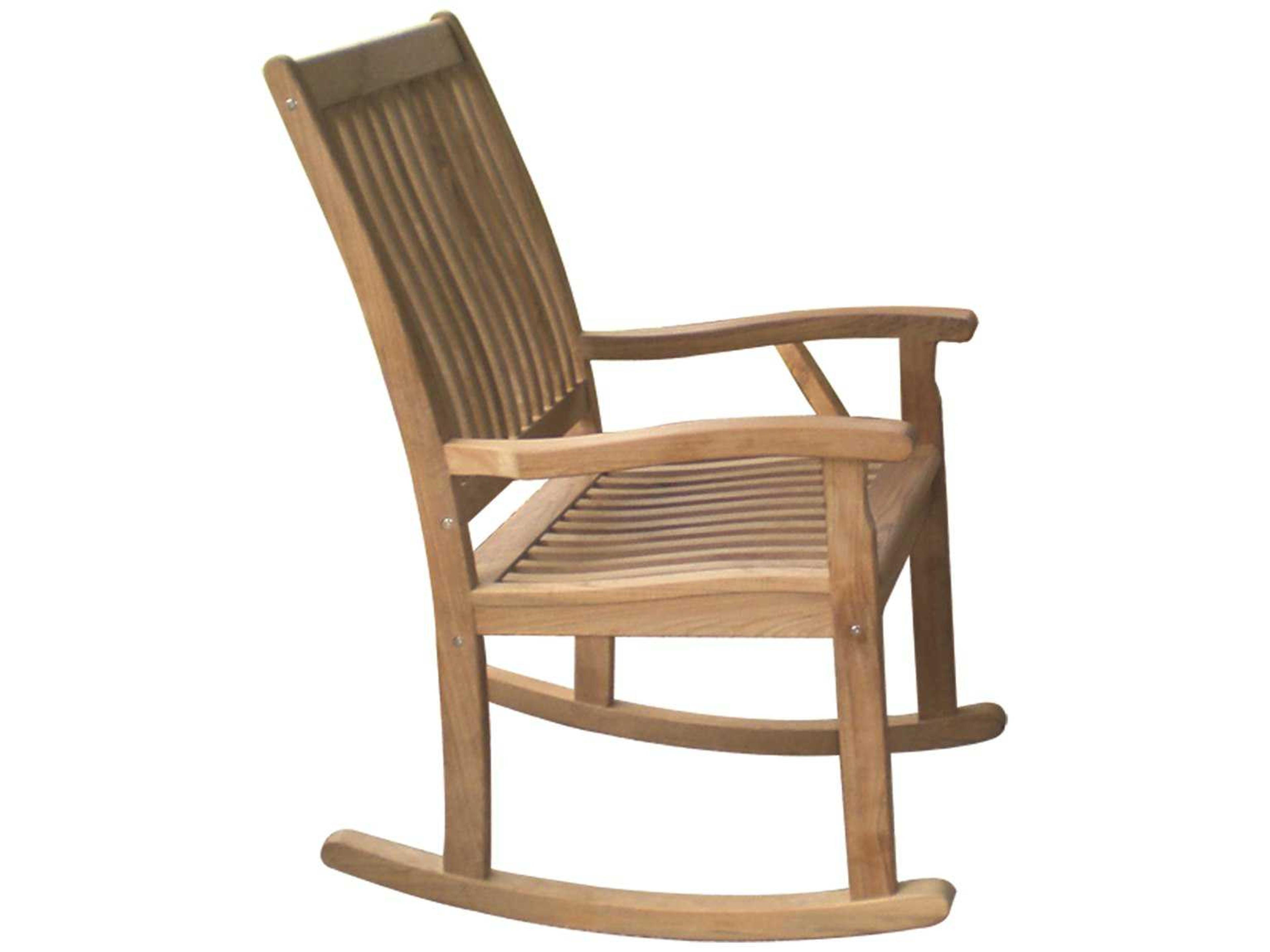 Highback Rocking Outdoor Lounge Chair