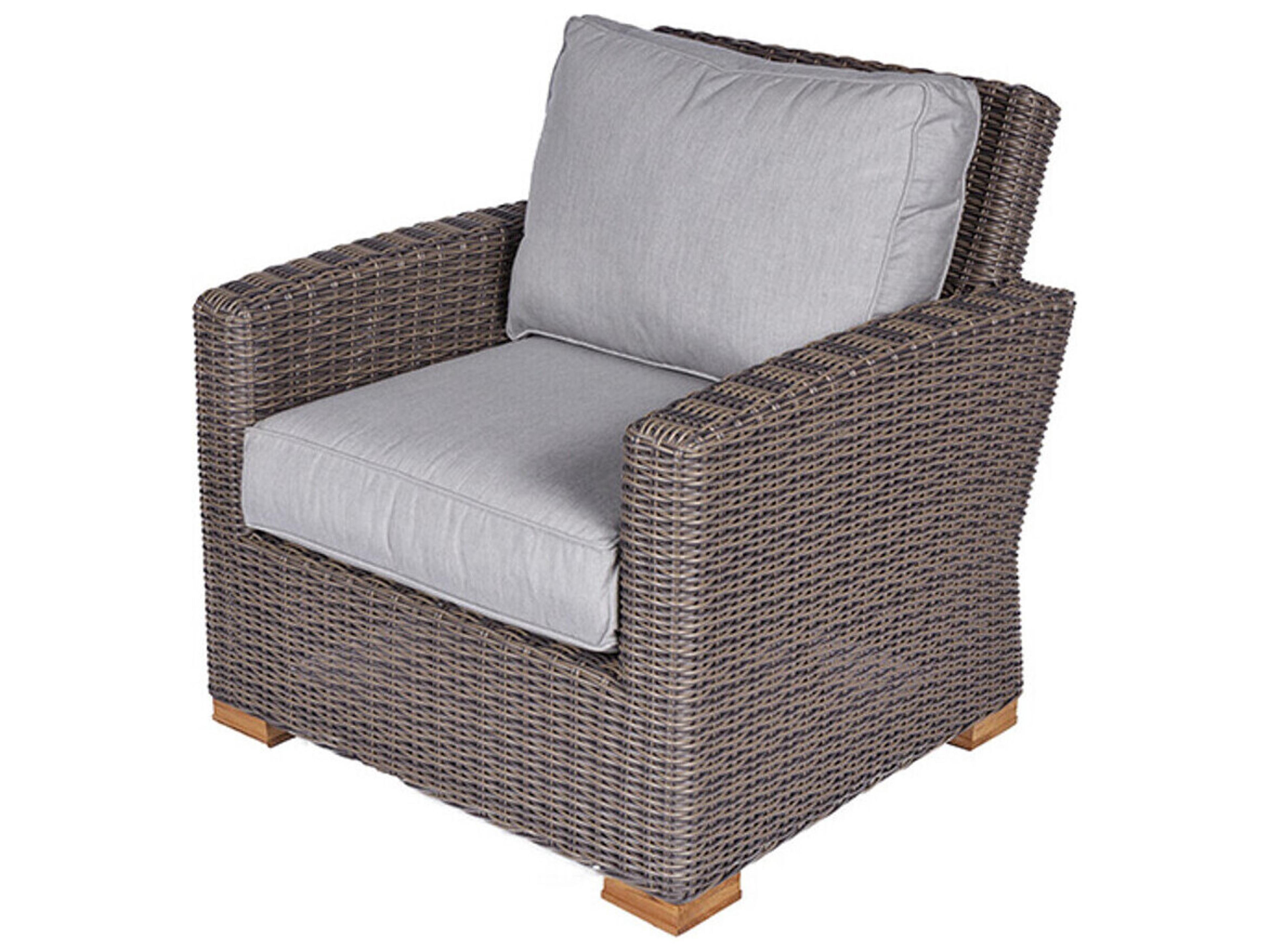 Royal Teak Collection Sanibel Patio Club Chair / FRAME ONLY