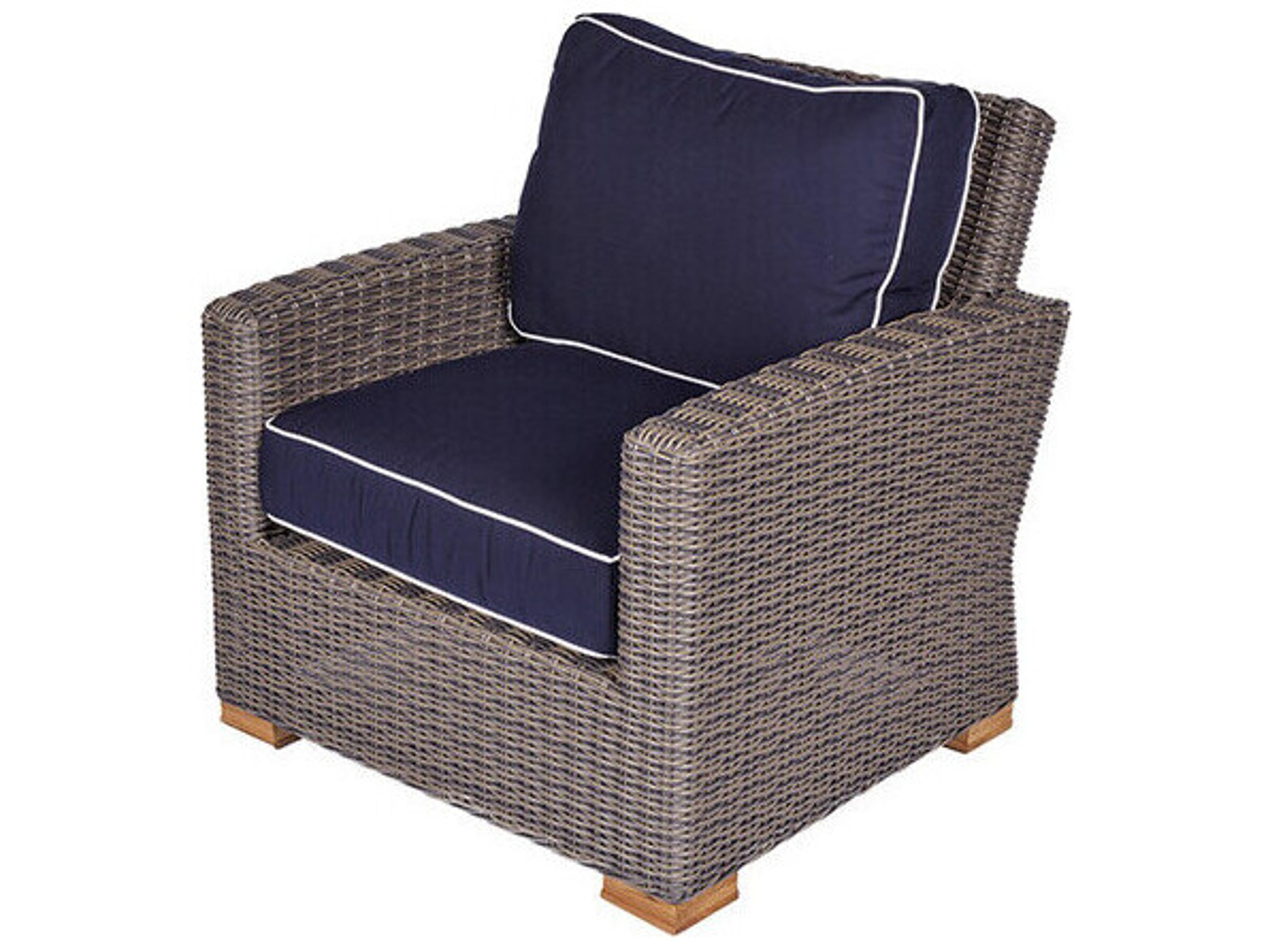 Royal Teak Collection Sanibel Patio Club Chair / FRAME ONLY