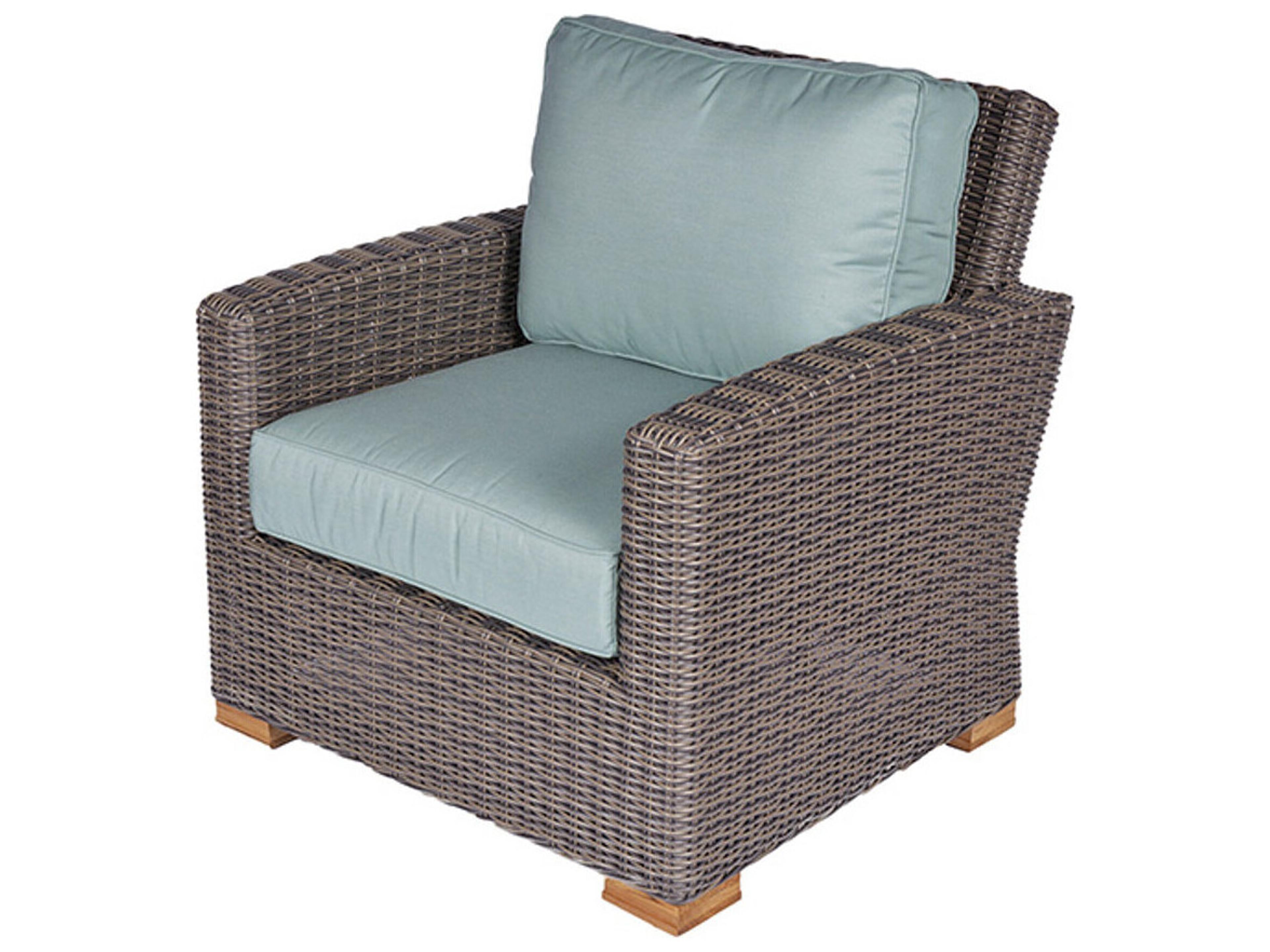 Royal Teak Collection Sanibel Patio Club Chair / FRAME ONLY