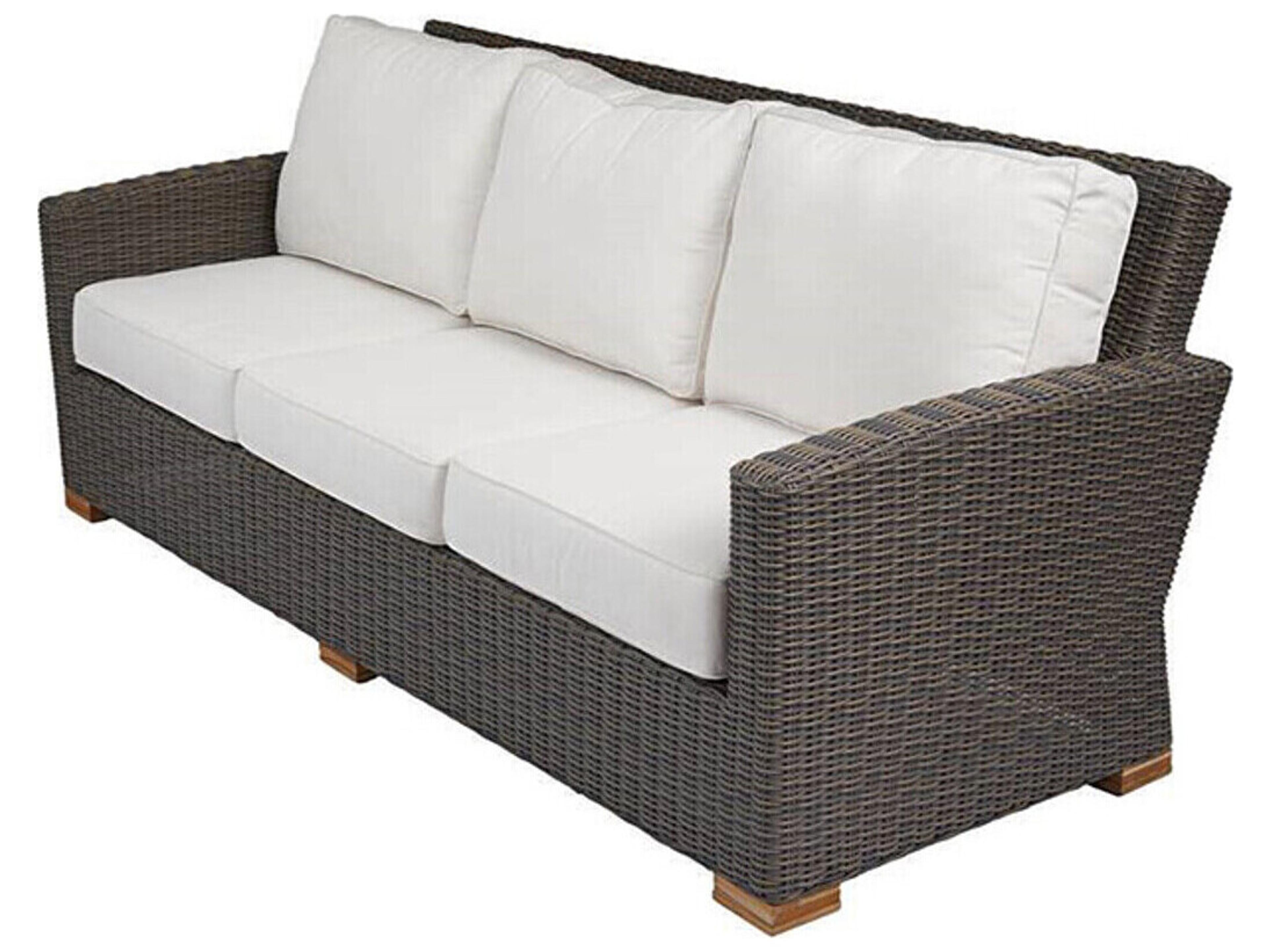 Royal Teak Collection Sanibel Outdoor Patio Sofa / FRAME ONLY