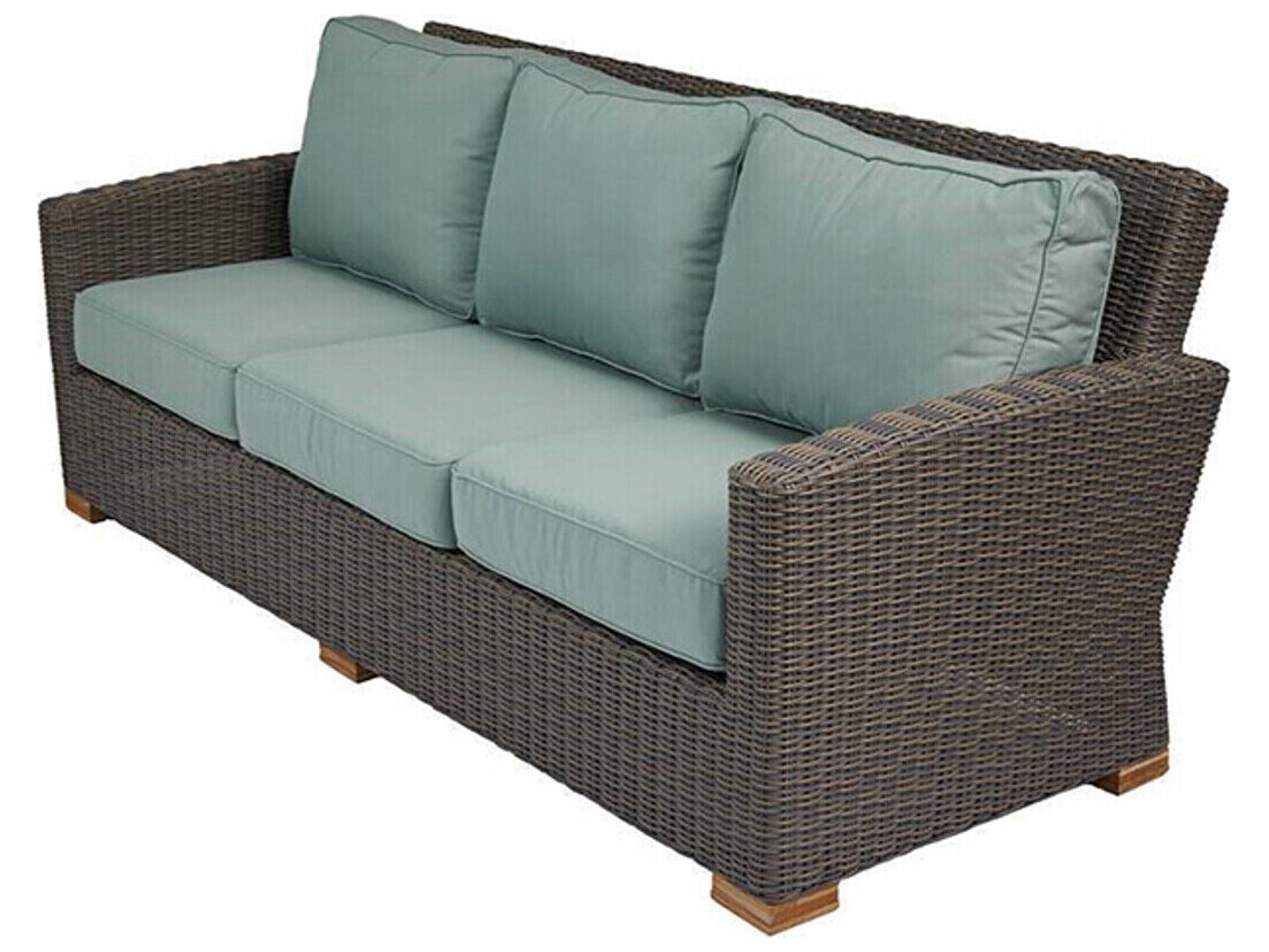 Royal Teak Collection Sanibel Outdoor Patio Sofa / FRAME ONLY