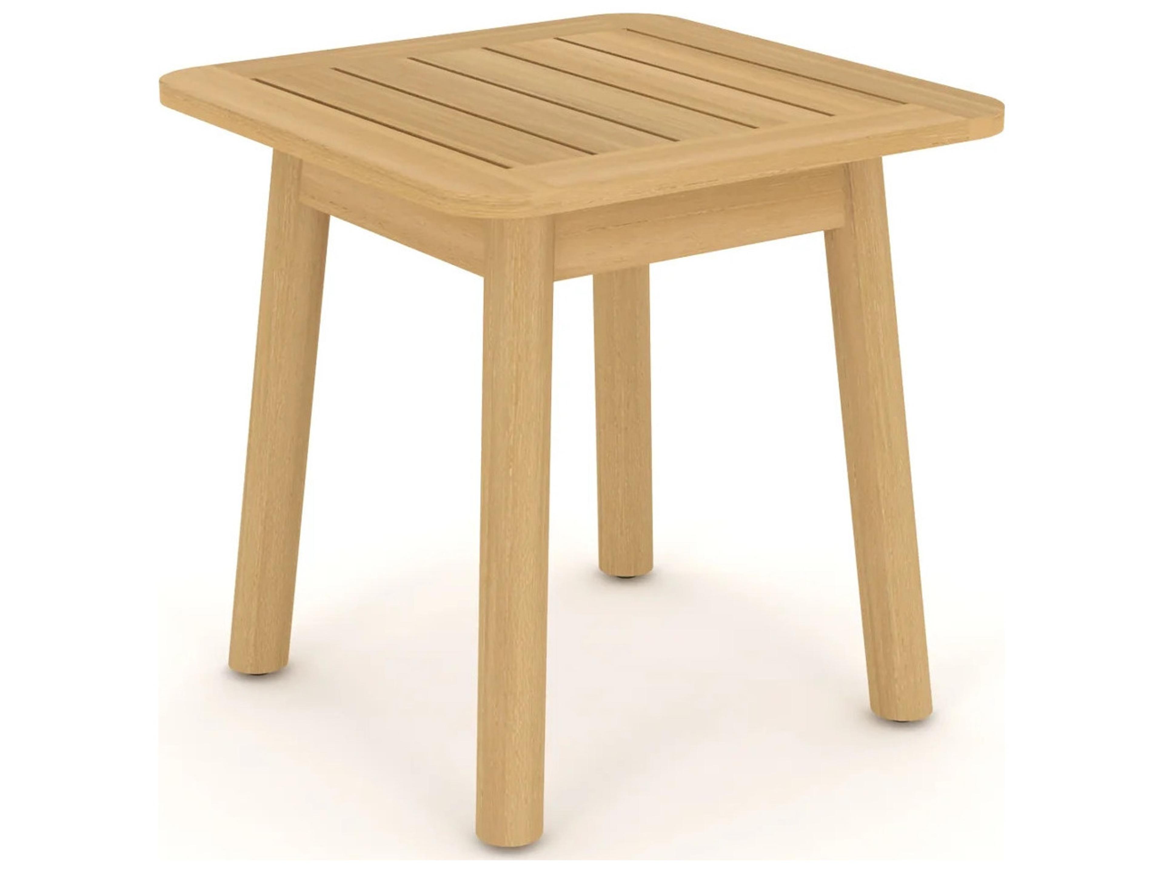 Seville Teak Square End Table